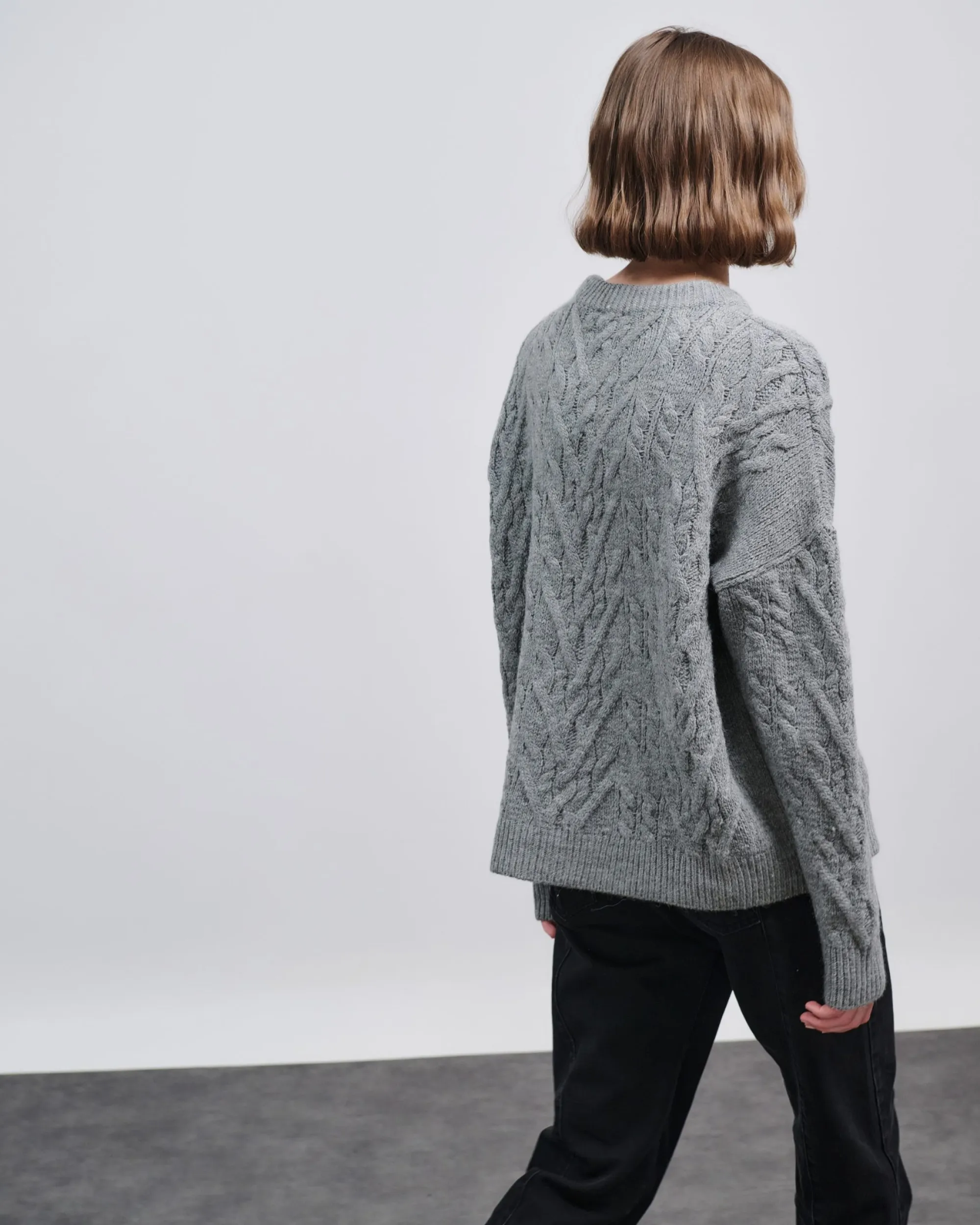 Alexa Braided Sweater