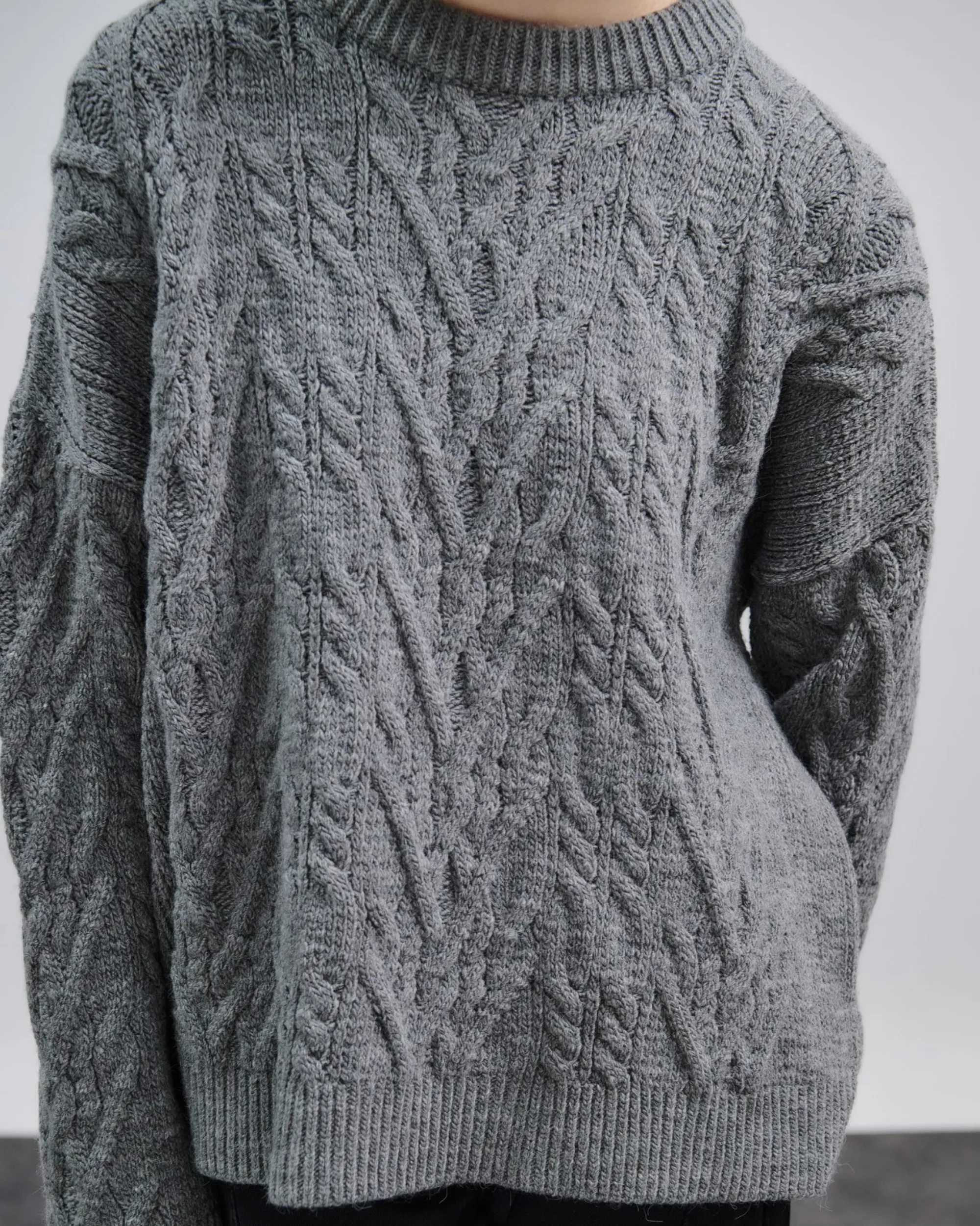 Alexa Braided Sweater