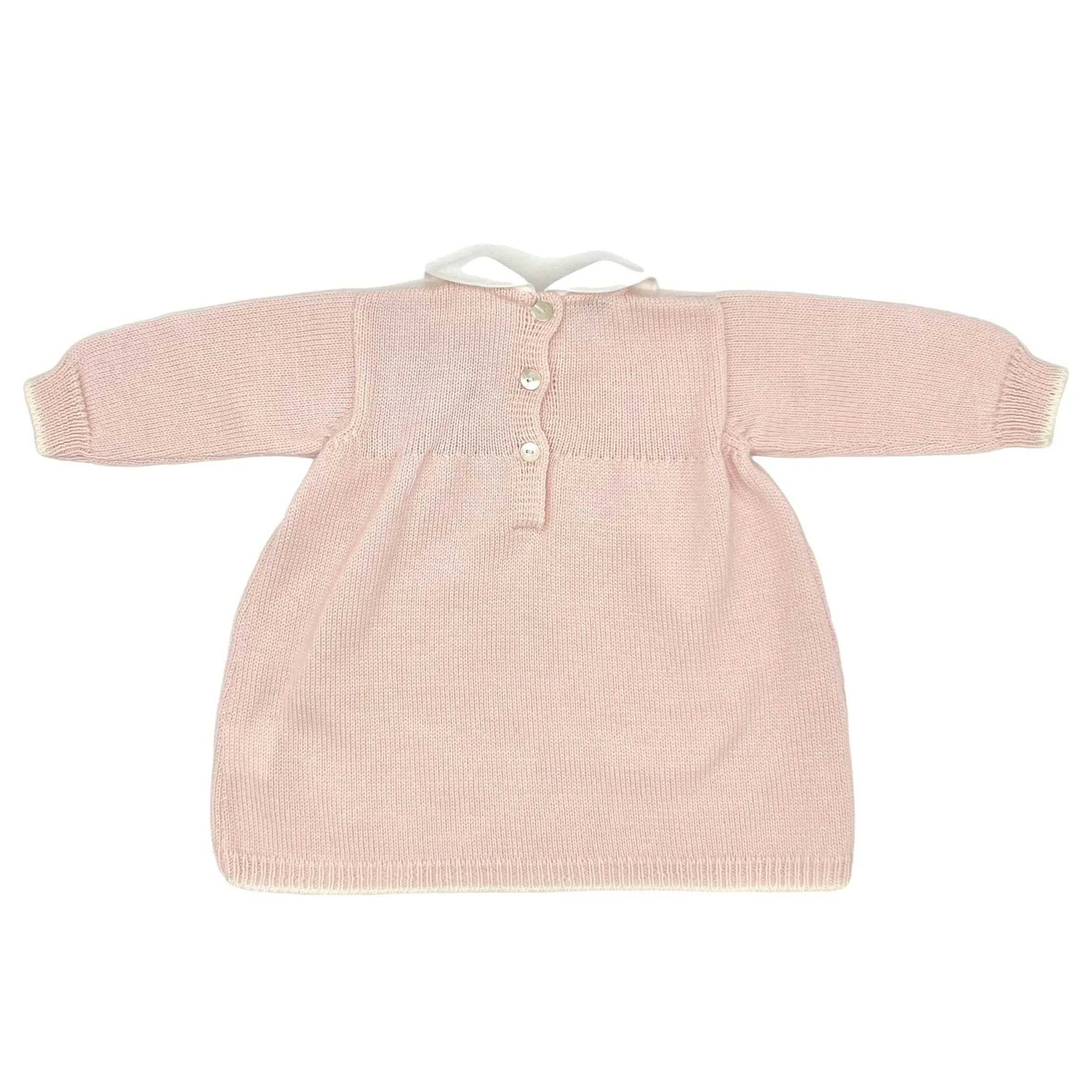 Baby girls knitted layette gift 'Fiori Rosa'