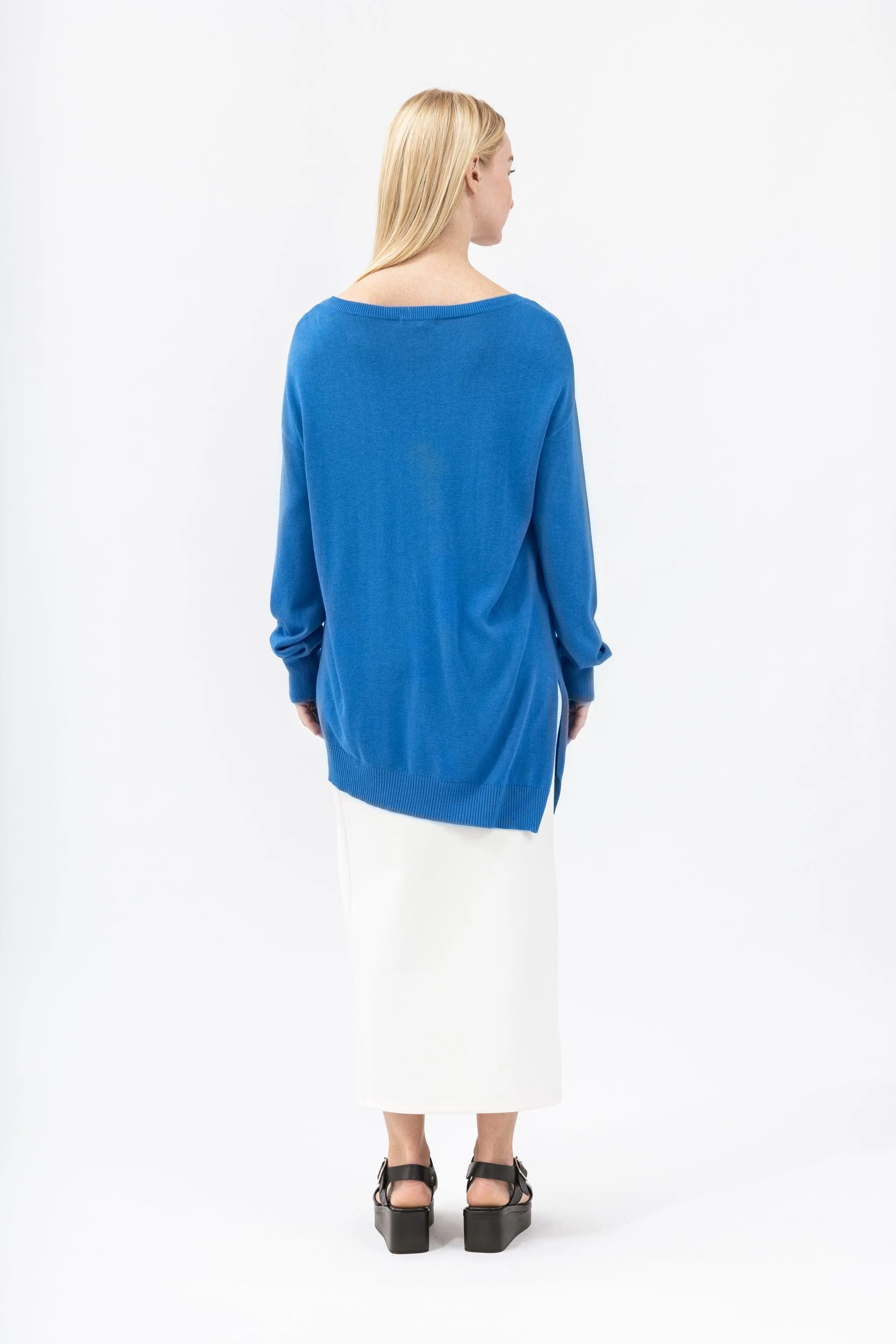 Bamboo Asymmetric Sweater