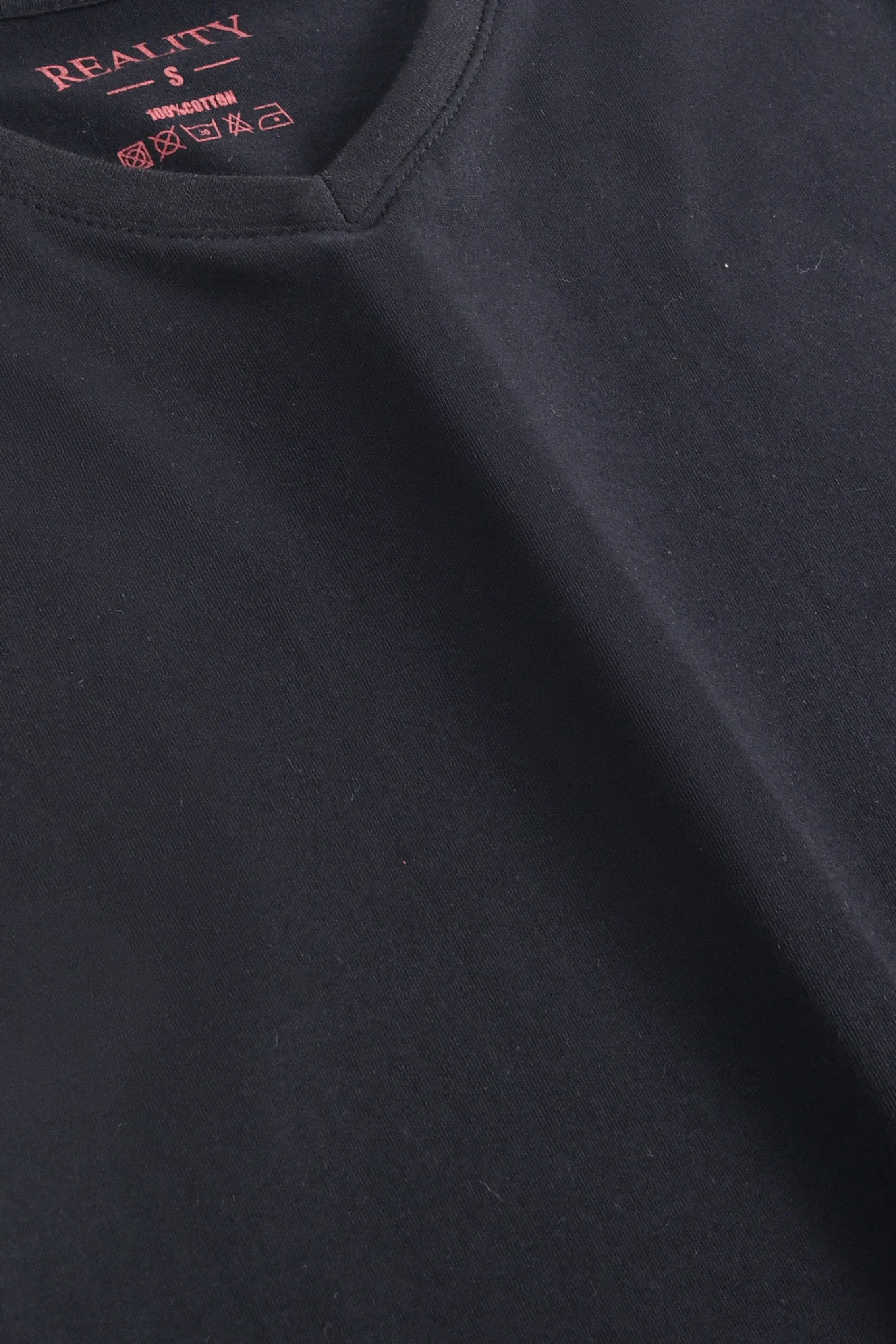 Black V-Neck T-shirt