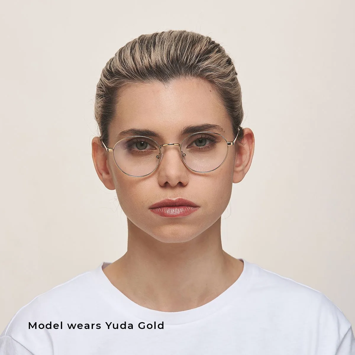 Bluelight Glasses Yuda Silver Black