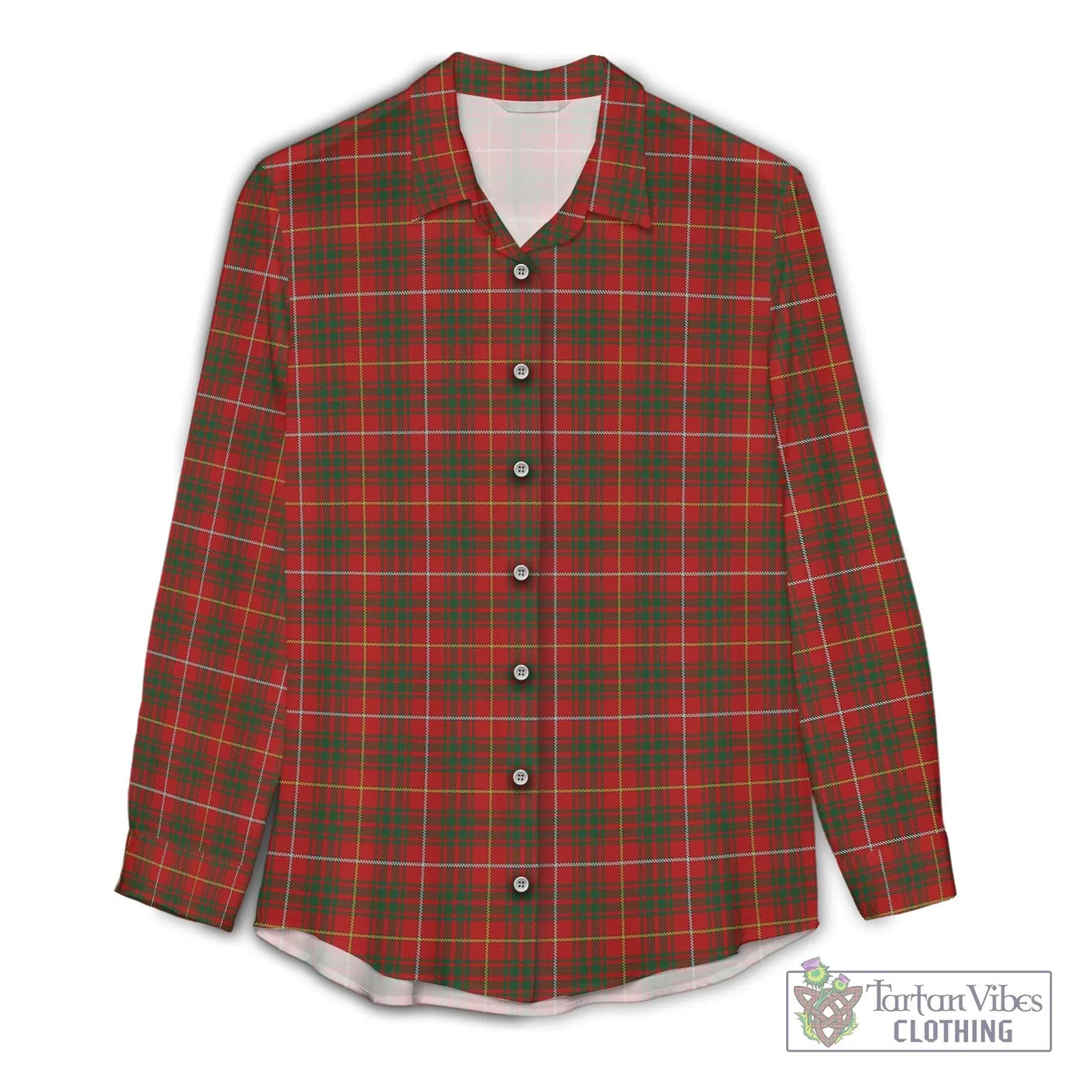 Bruce Tartan Women's Casual Shirt