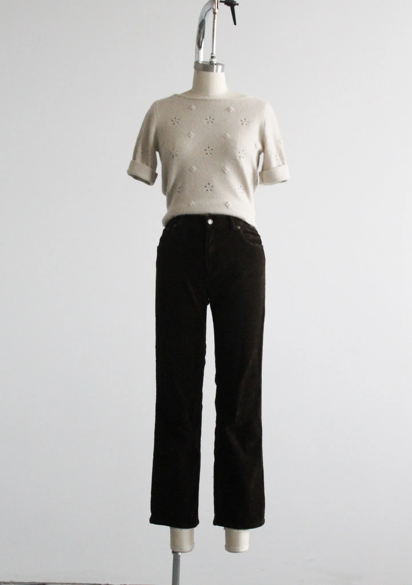 daisy chain wool tee