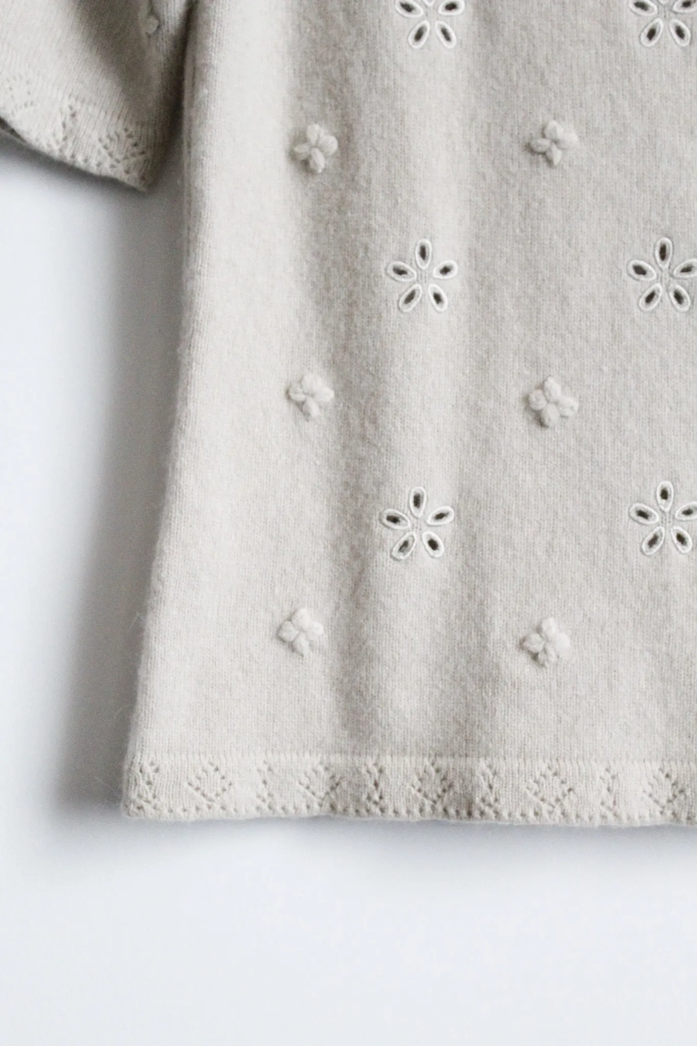 daisy chain wool tee