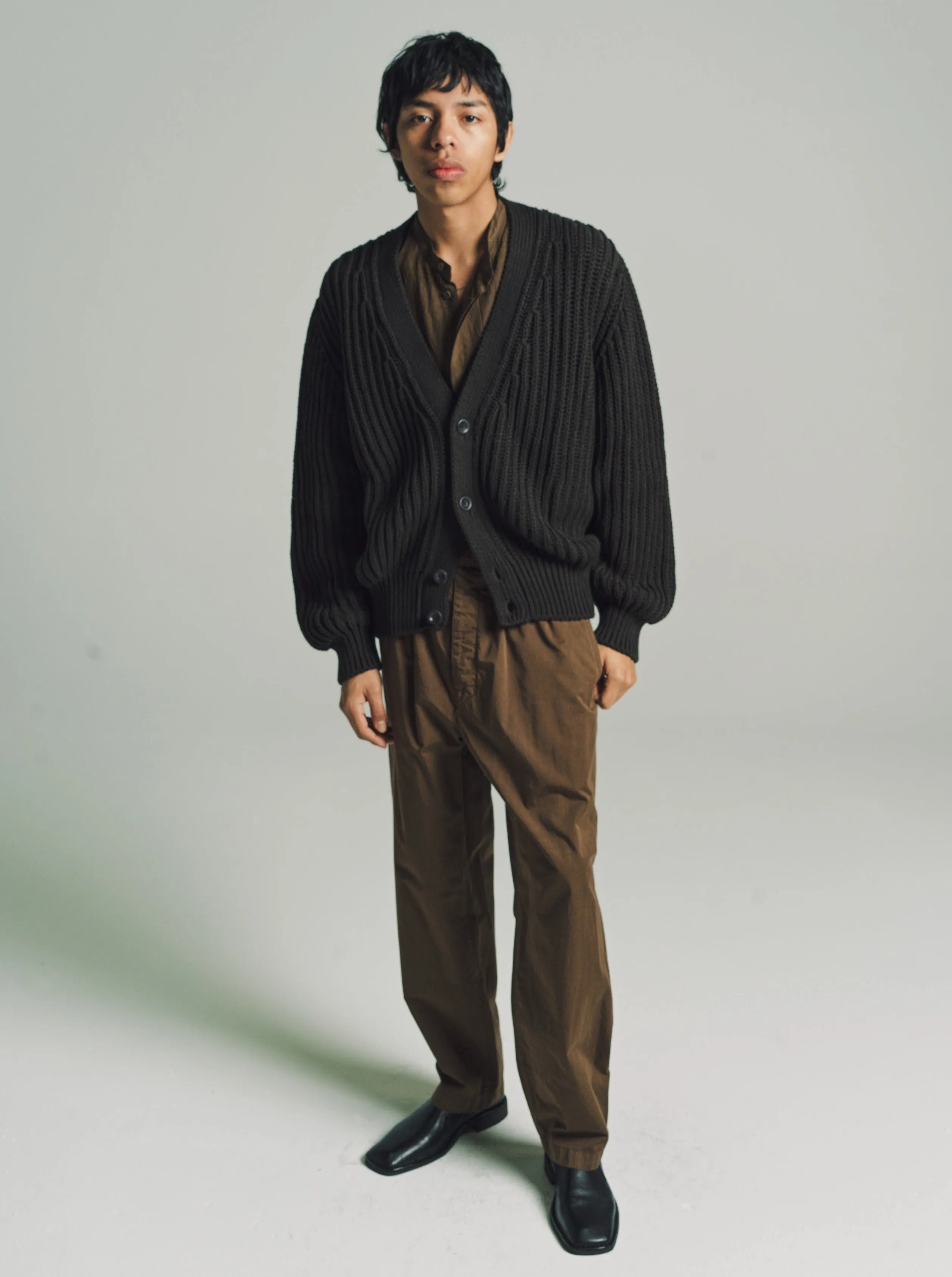 Dark Espresso Chunky Cardigan