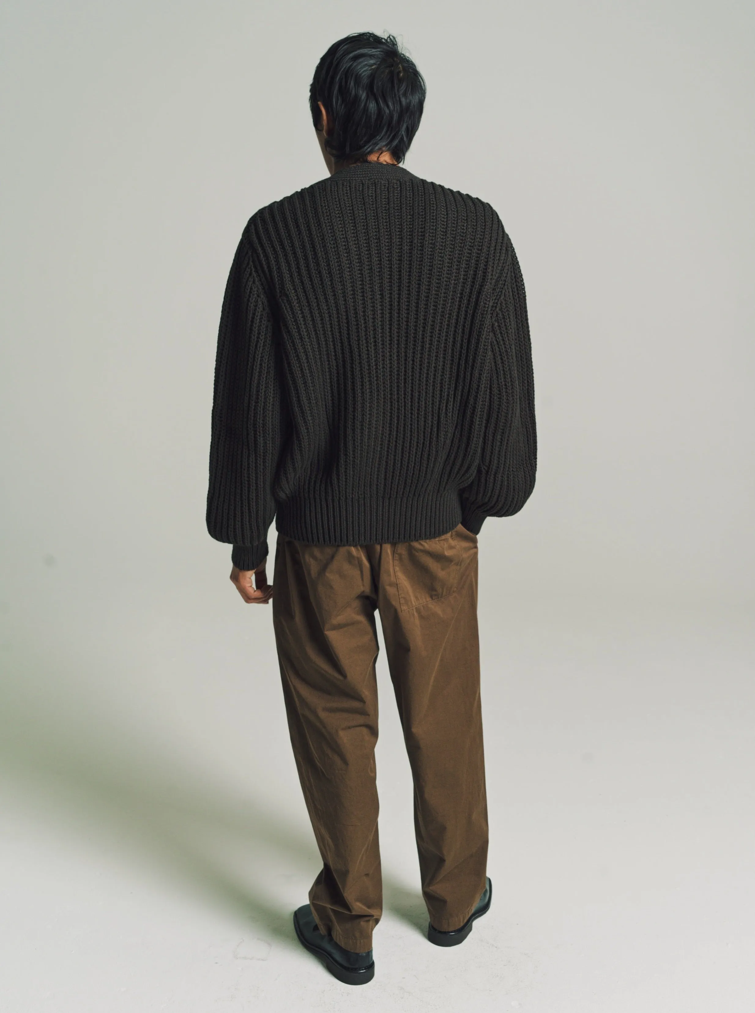 Dark Espresso Chunky Cardigan