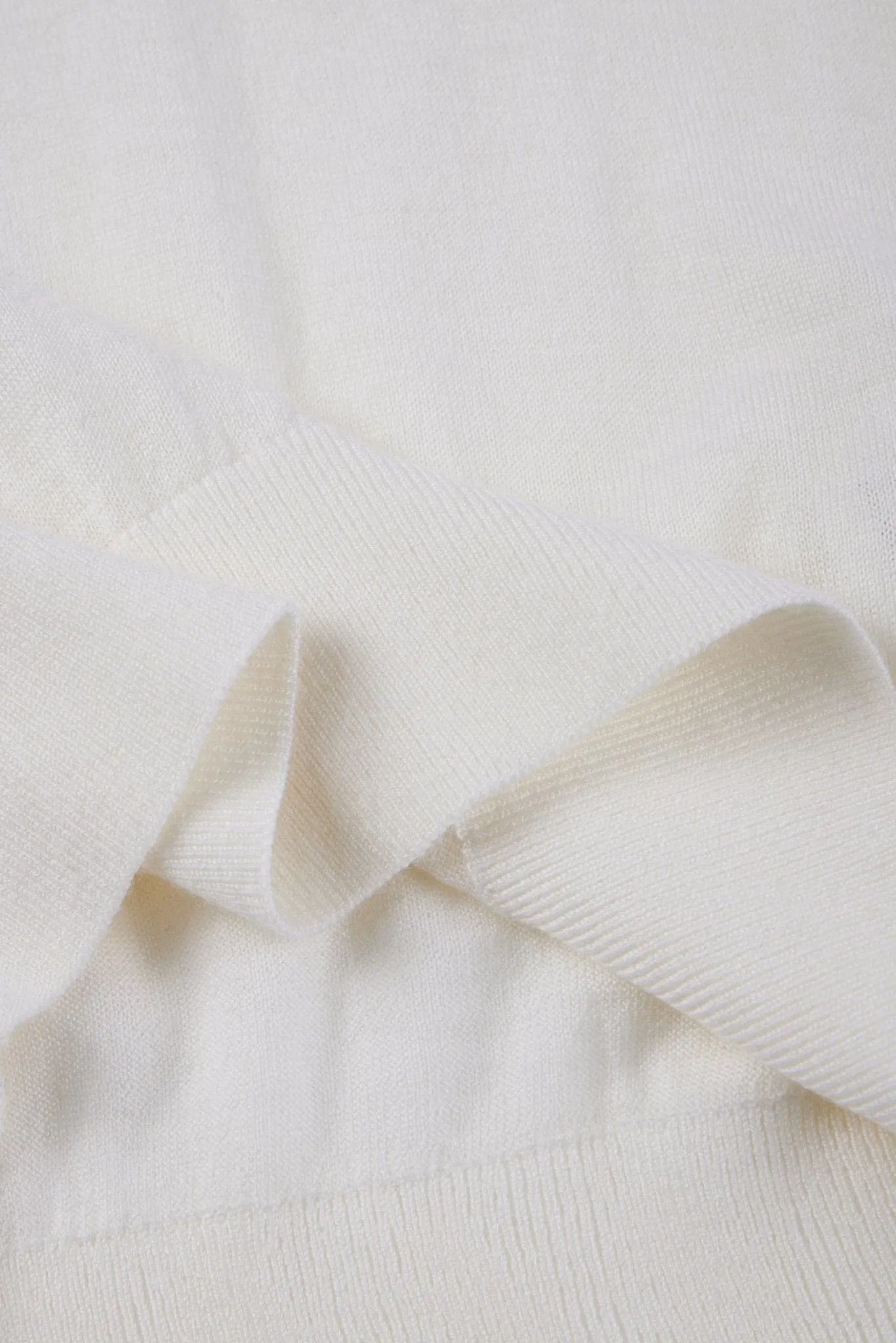 DIAMOND silk-blended sweater (White)