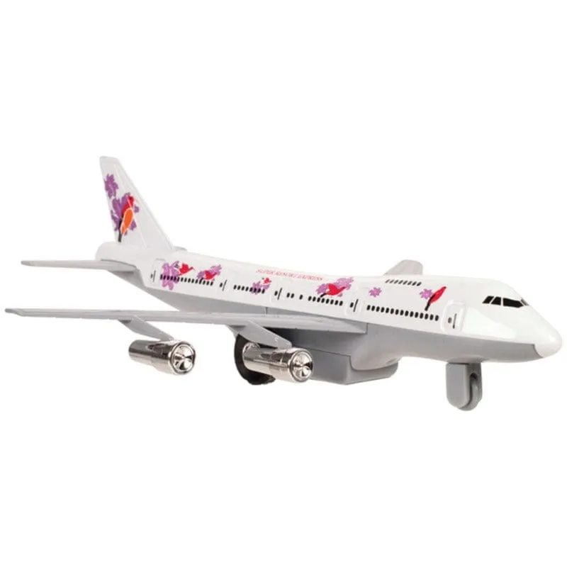 Die Cast Turbo Jet Pullback (Assorted Styles)