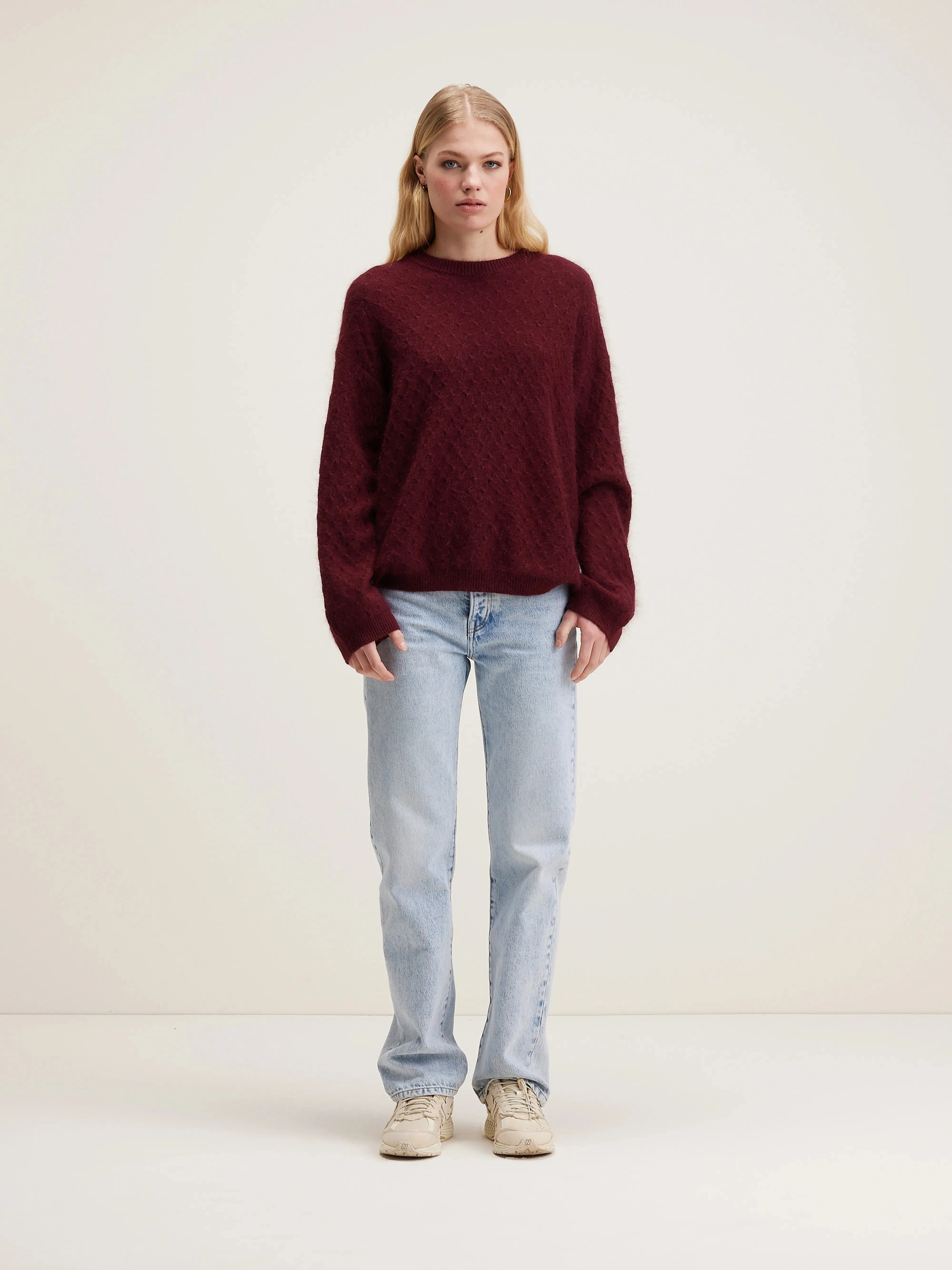 Dionie round-neck sweater (242 / W / CUBERDON)