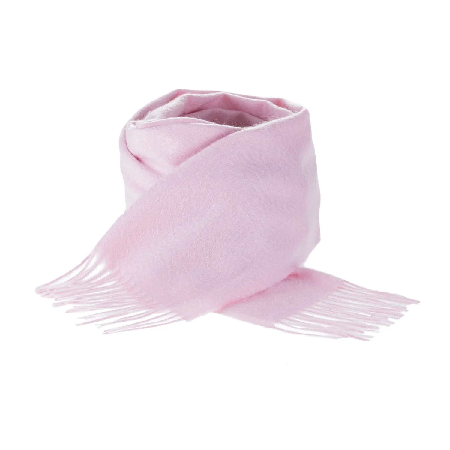 Edinburgh Cashmere Scarf  Light Pink