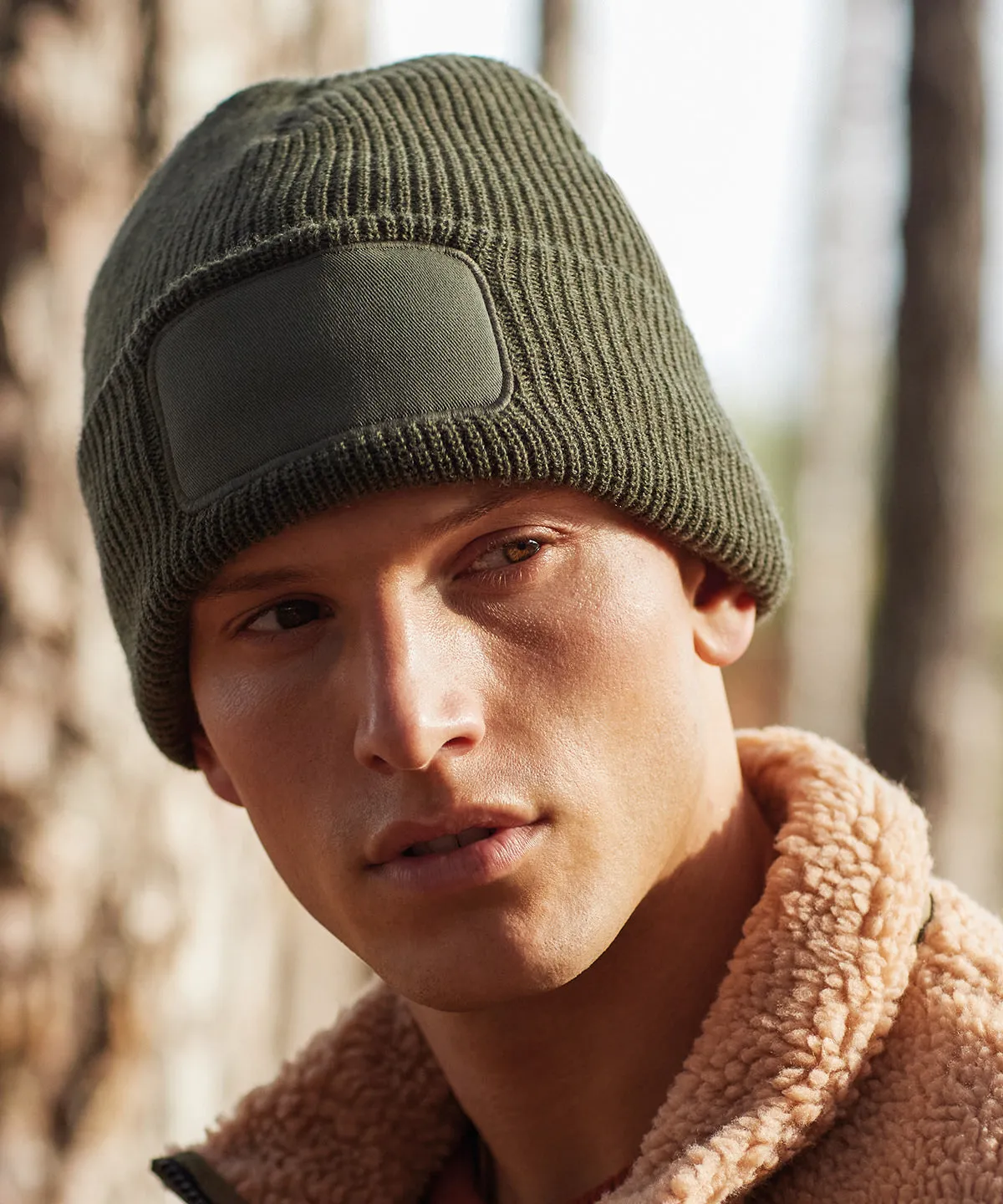 Fluorescent Orange - Thinsulate™ patch beanie