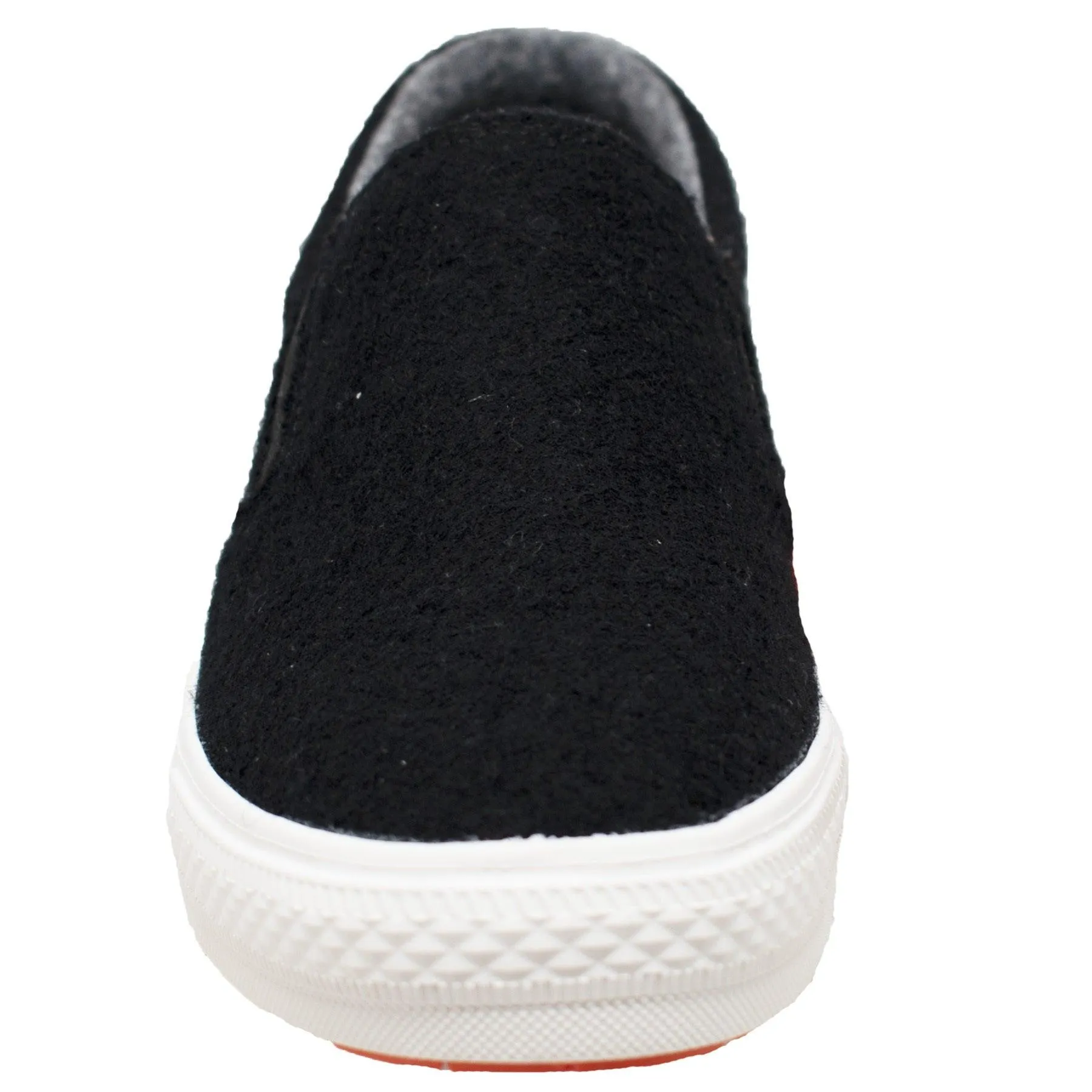 FreeShield Women's Real Wool Casual Slip On Black