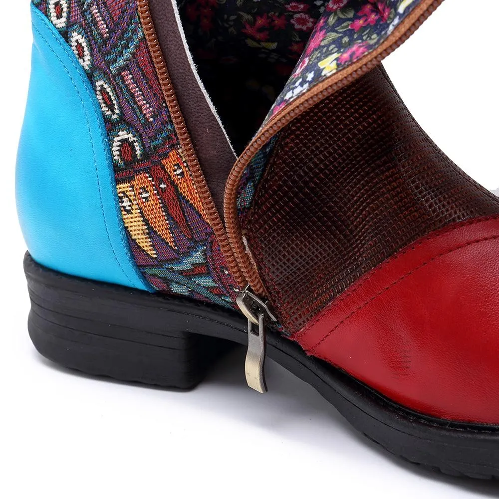 Genesis Boho Hippie Mid Calf Boots