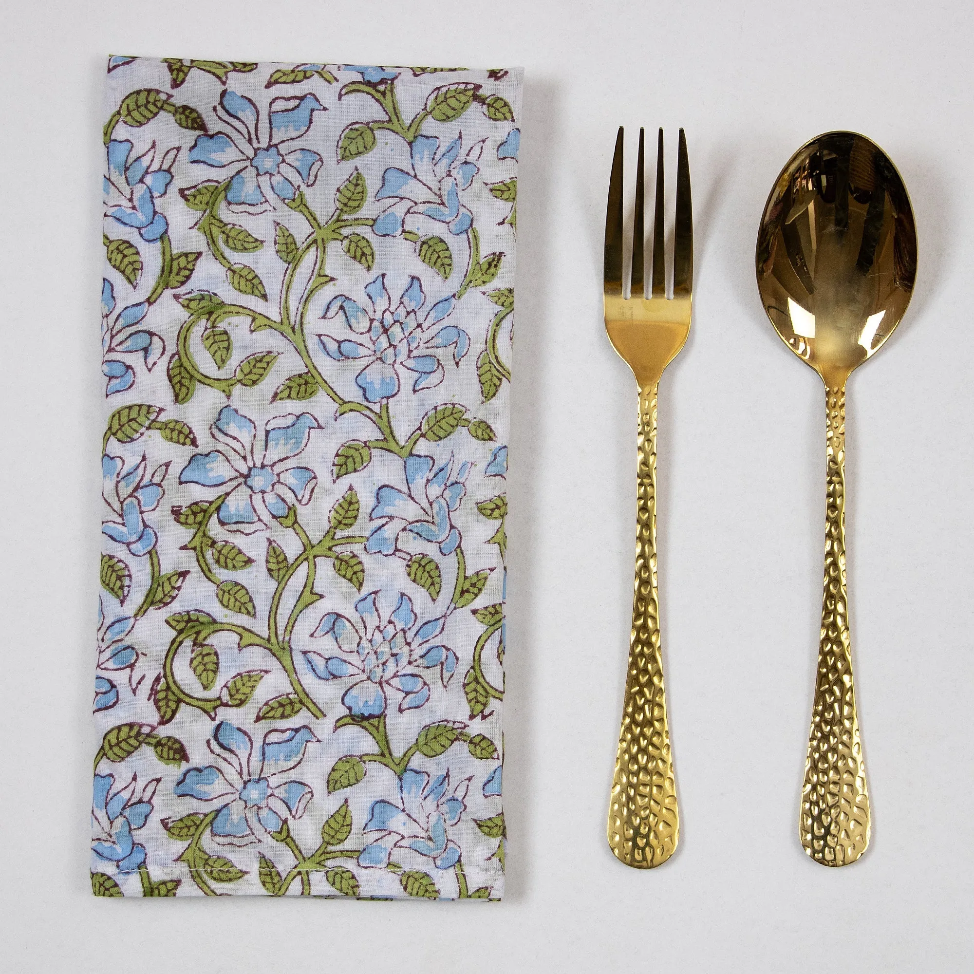 Hand Block Beautiful Cotton Eco Friendly Reusable Cloth Napkins