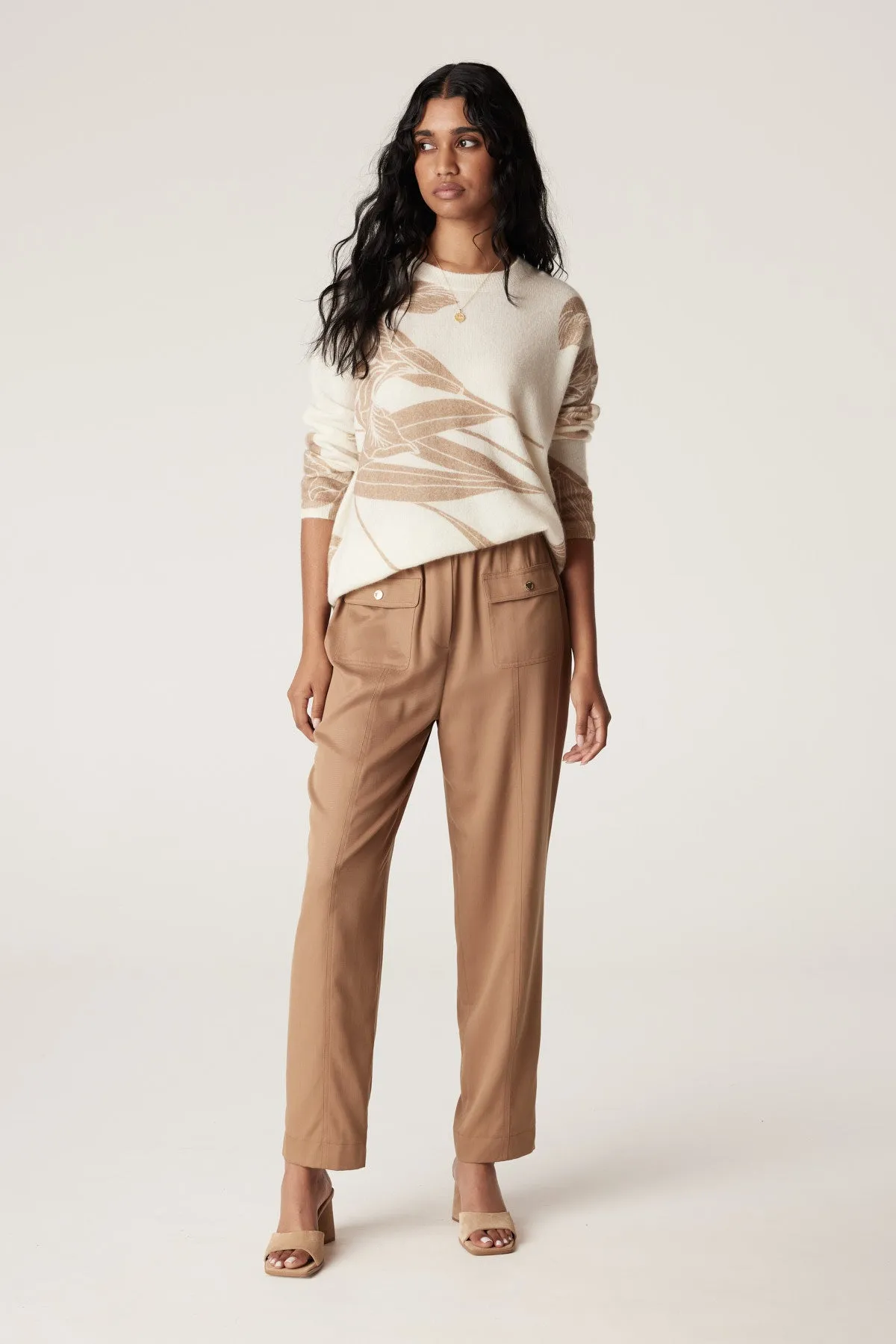 Iris Crew Jumper - Iris Print