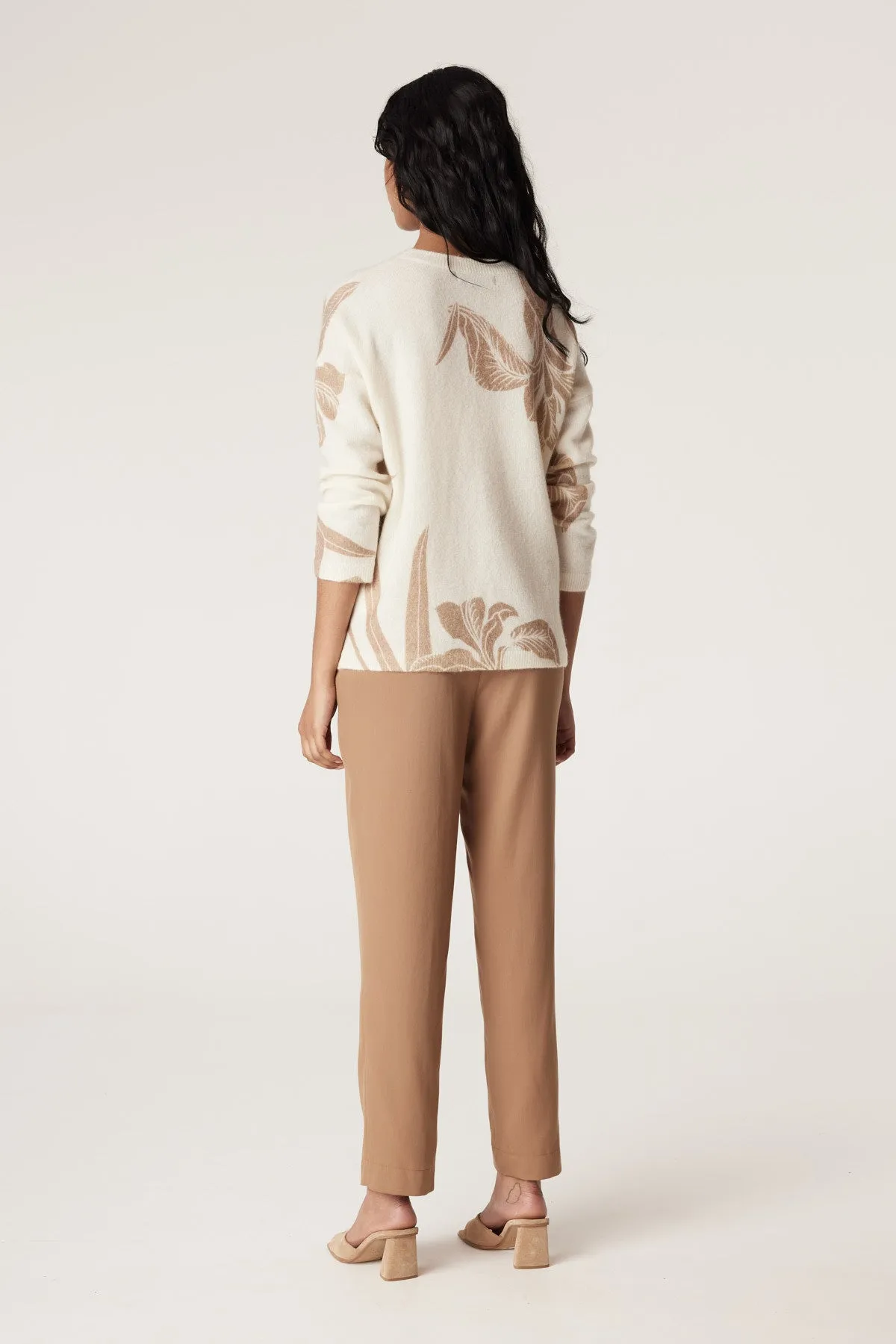 Iris Crew Jumper - Iris Print
