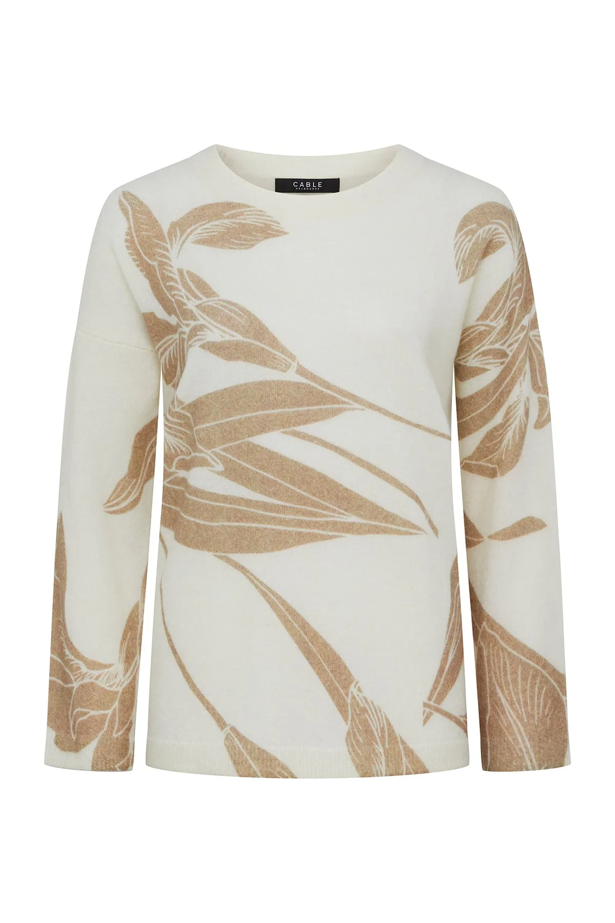 Iris Crew Jumper - Iris Print