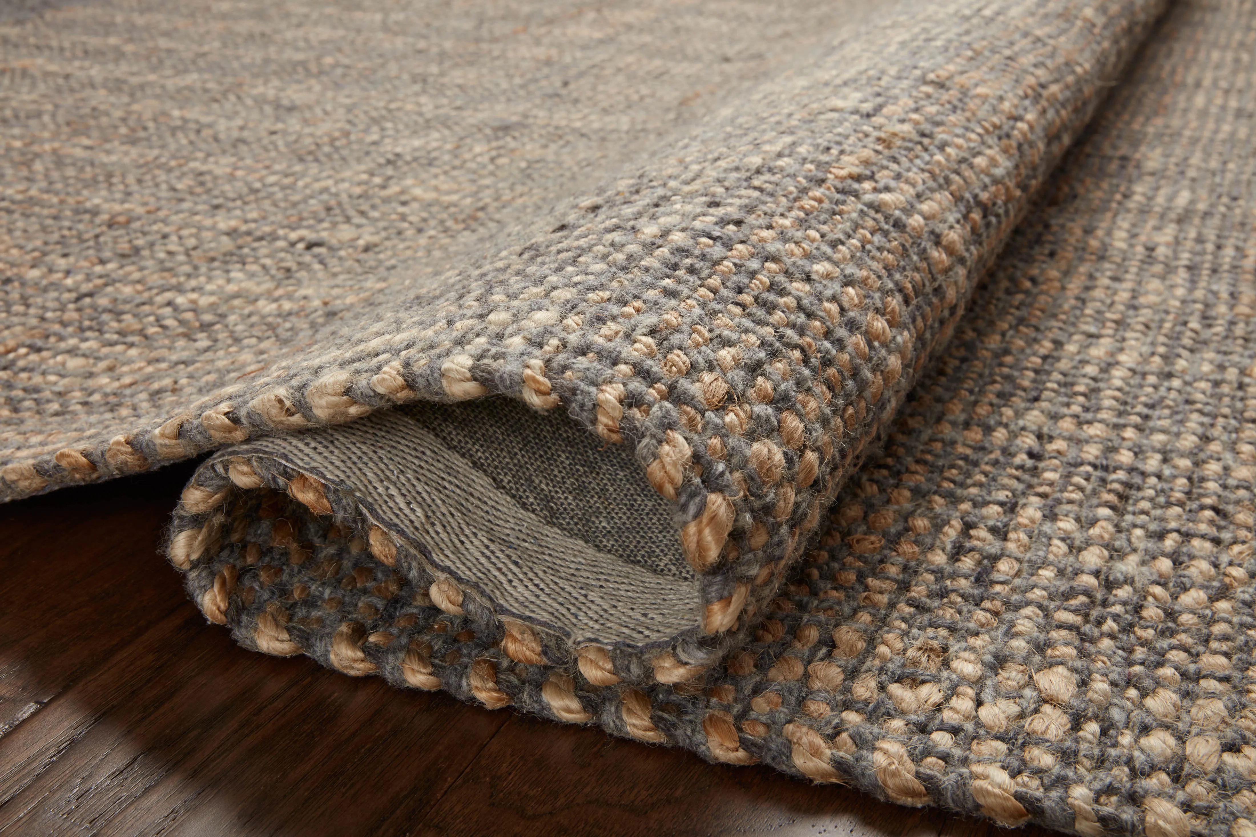 Jean Stoffer x Loloi Cornwall Charcoal / Natural Rug