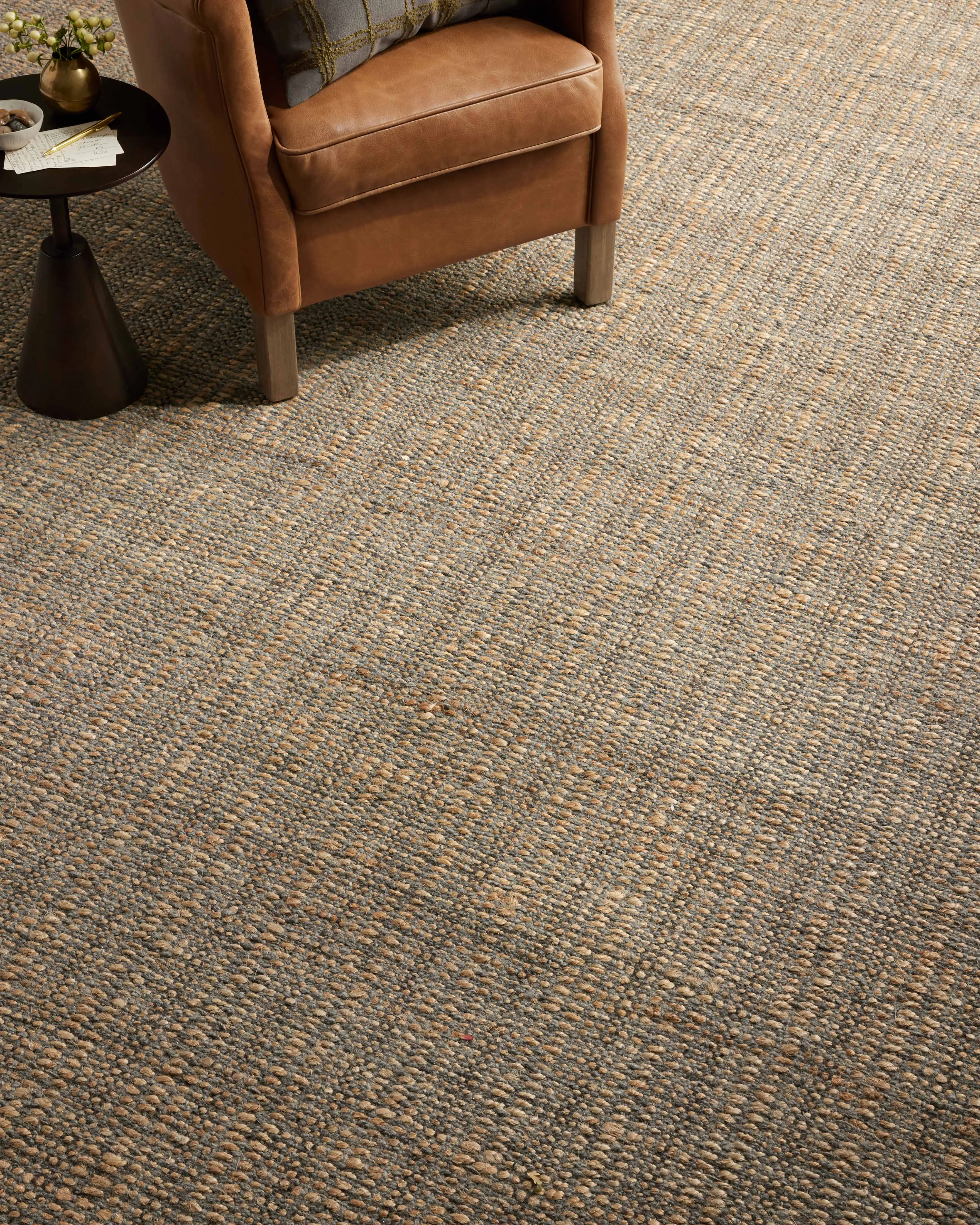 Jean Stoffer x Loloi Cornwall Charcoal / Natural Rug