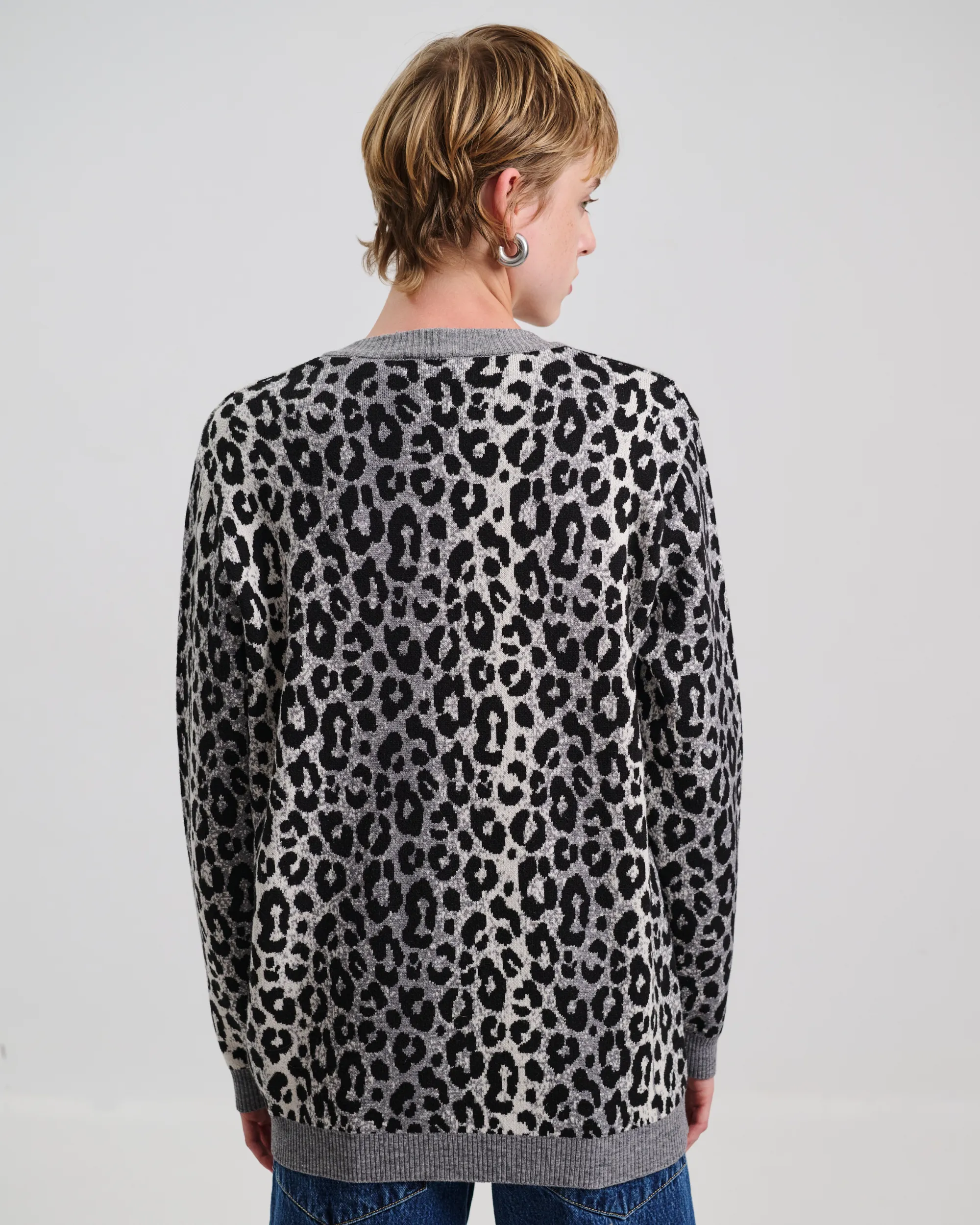 Jessie Leopard Cardigan
