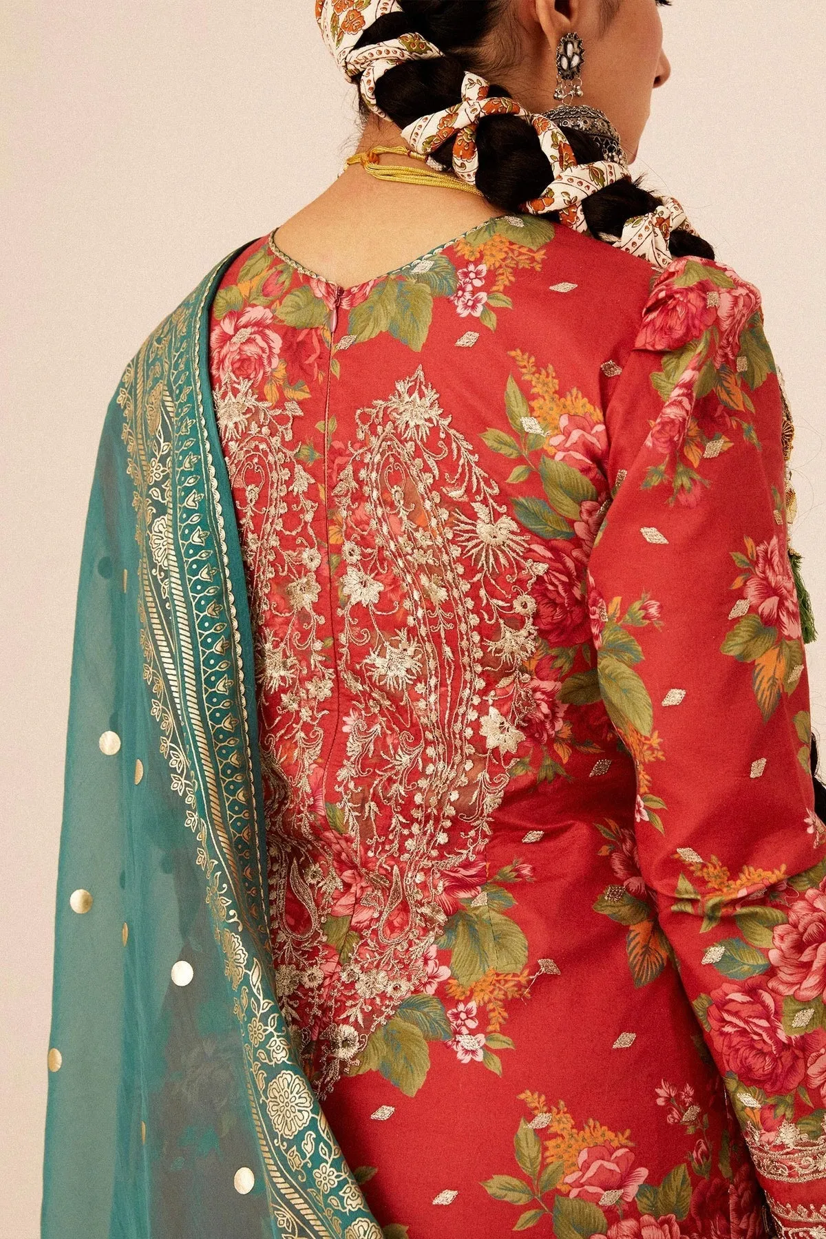 Lawn Unstitched 24 - Phool Kari-13B
