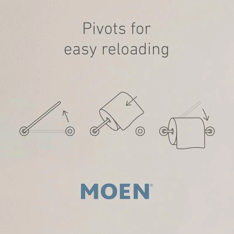 Moen Colinet Brushed Gold Toilet Paper Holder