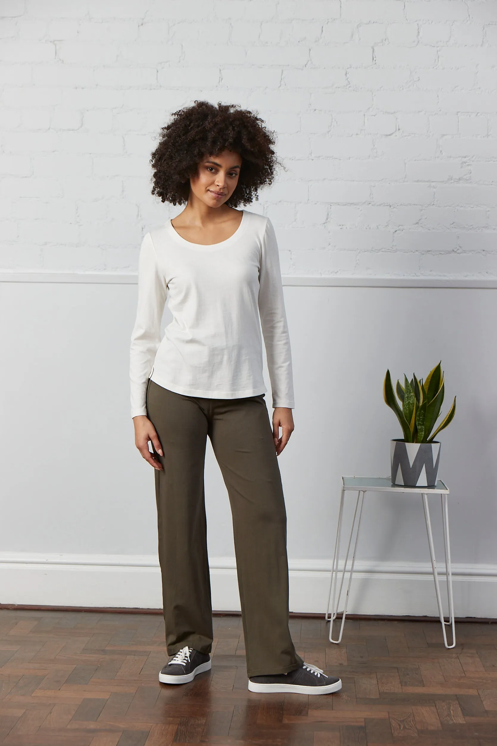 Organic Cotton Long Sleeve Jersey Top GOTS