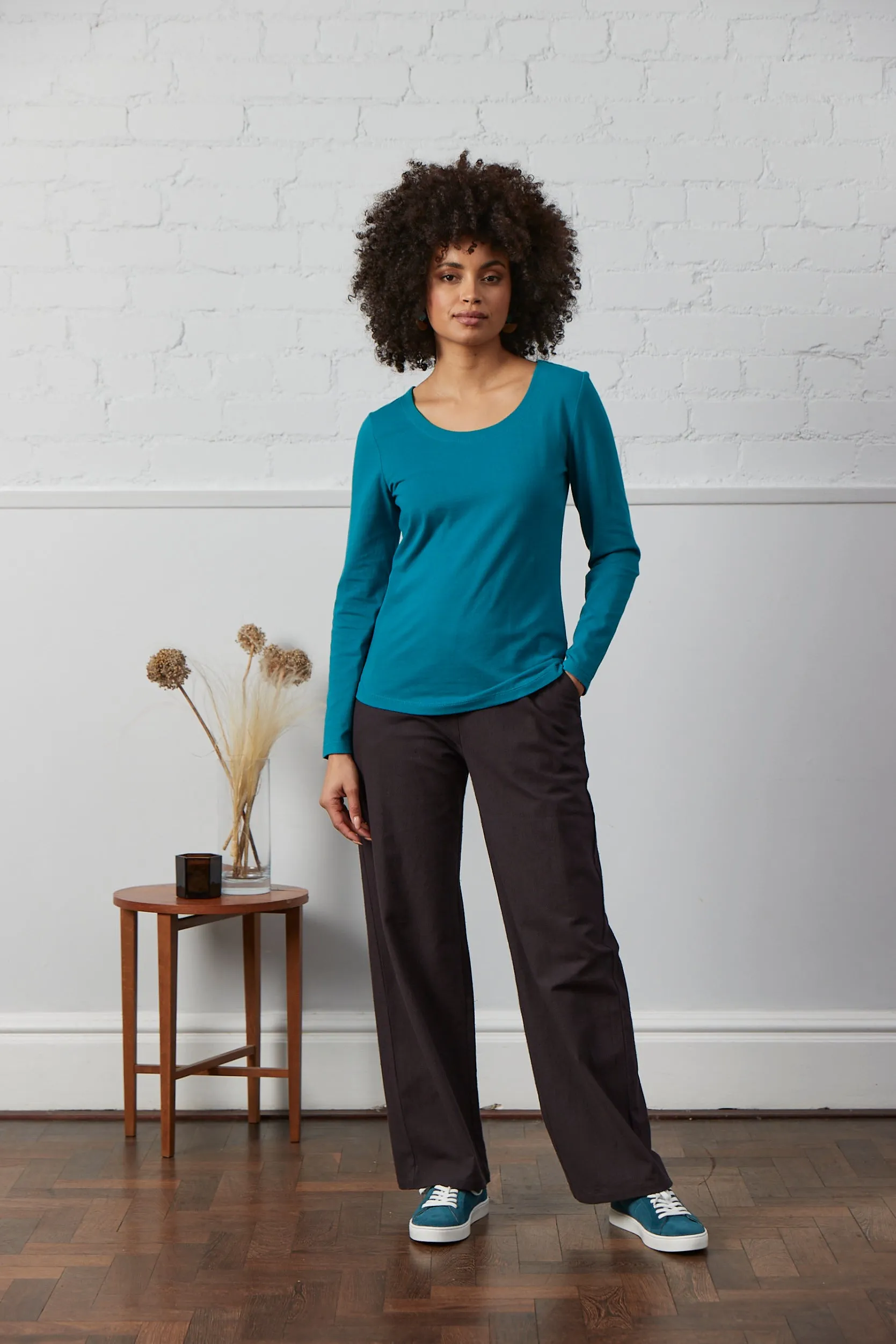 Organic Cotton Long Sleeve Jersey Top GOTS