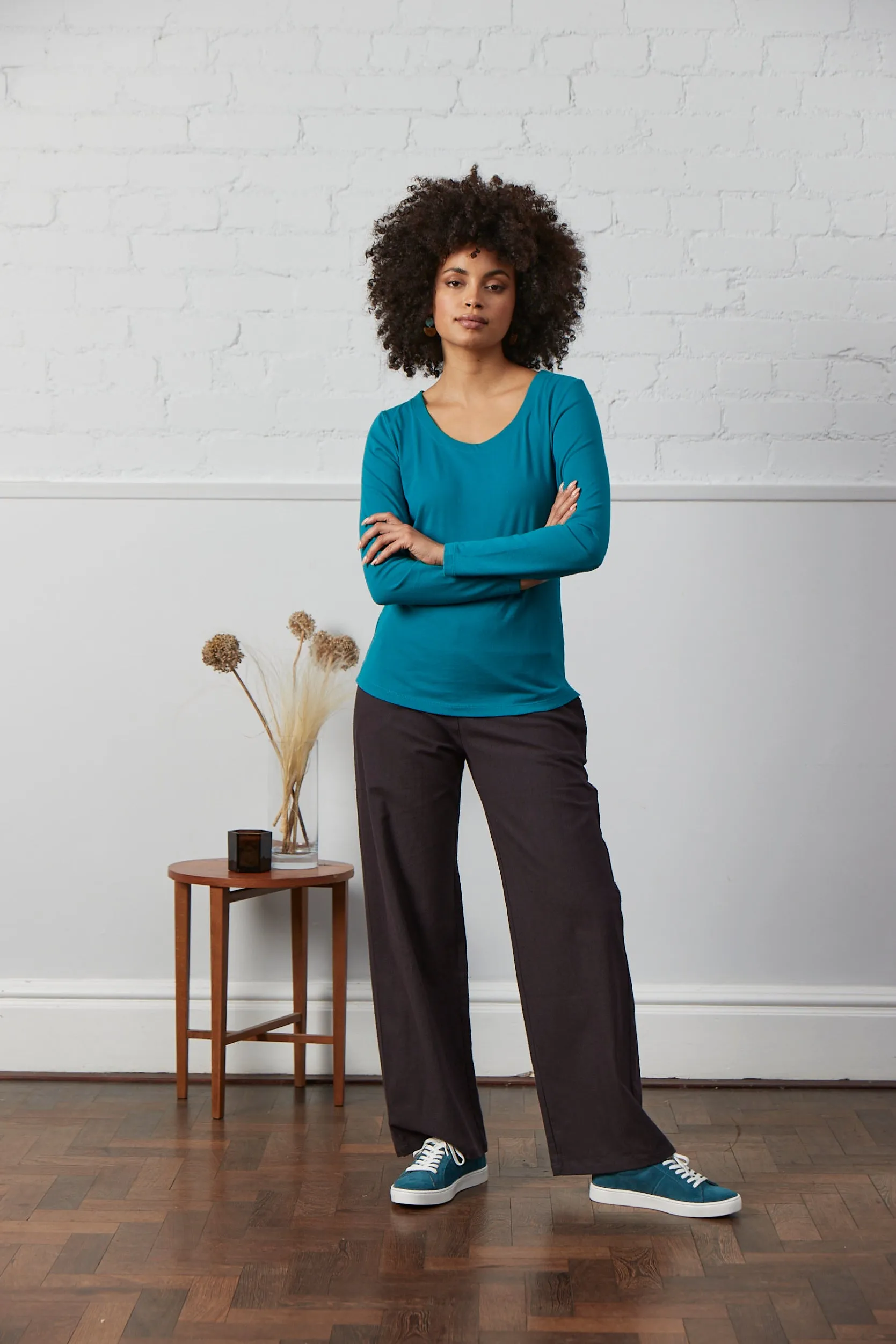 Organic Cotton Long Sleeve Jersey Top GOTS