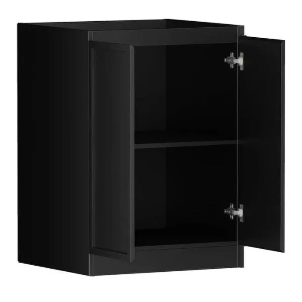 Otti Hampshire Black 1300mm Laundry Cabinet Set