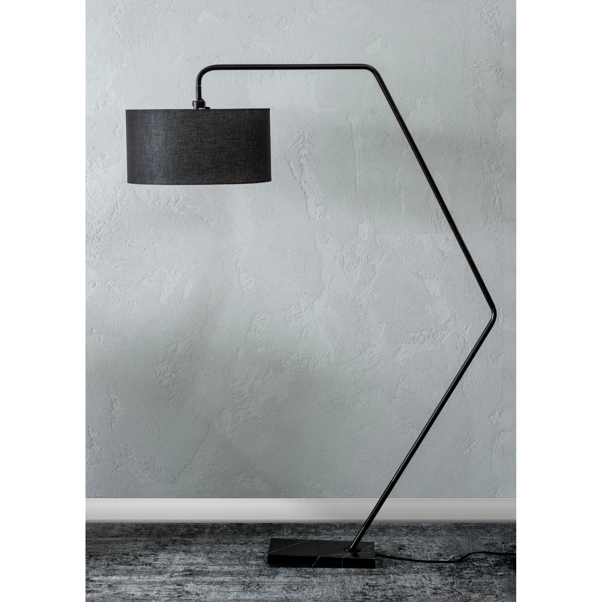 Penelope Iron & Marble Floor Lamp