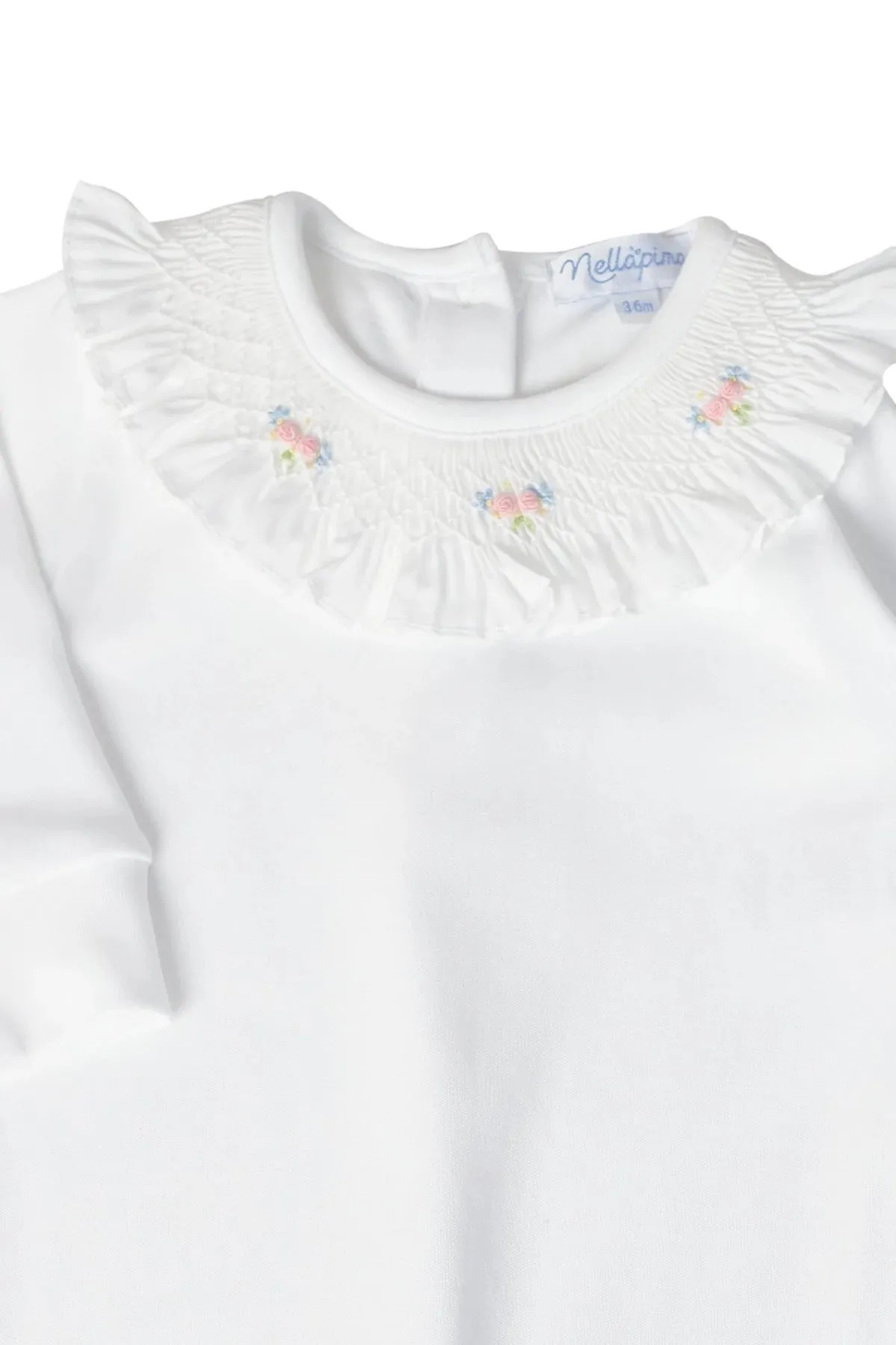 Princess Smocked Footie