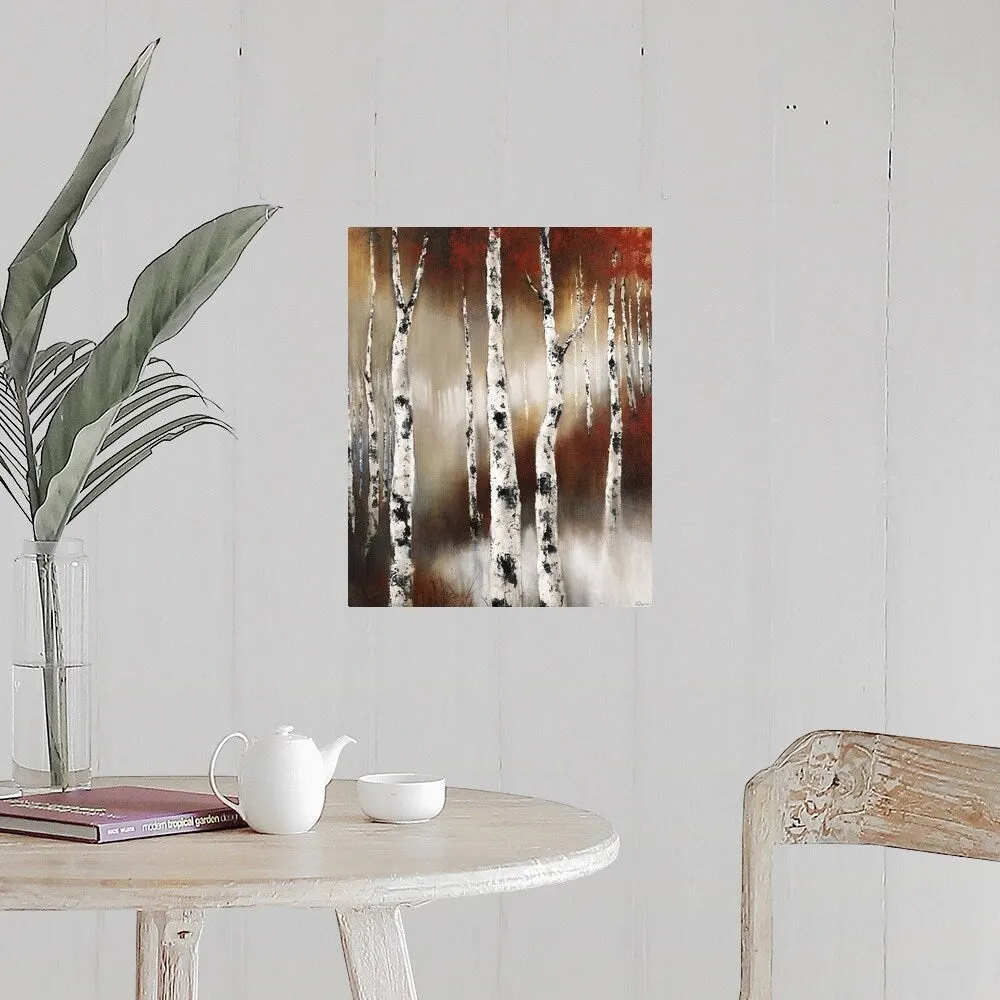 "Birch Territory" Poster Print - Multi