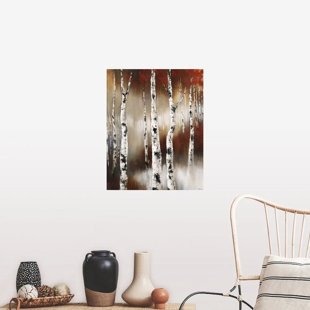 "Birch Territory" Poster Print - Multi