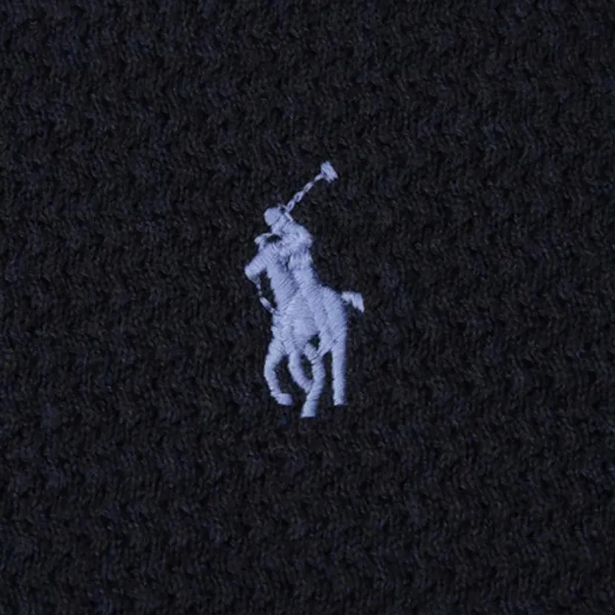Ralph Lauren Navy Half Zip  Knit