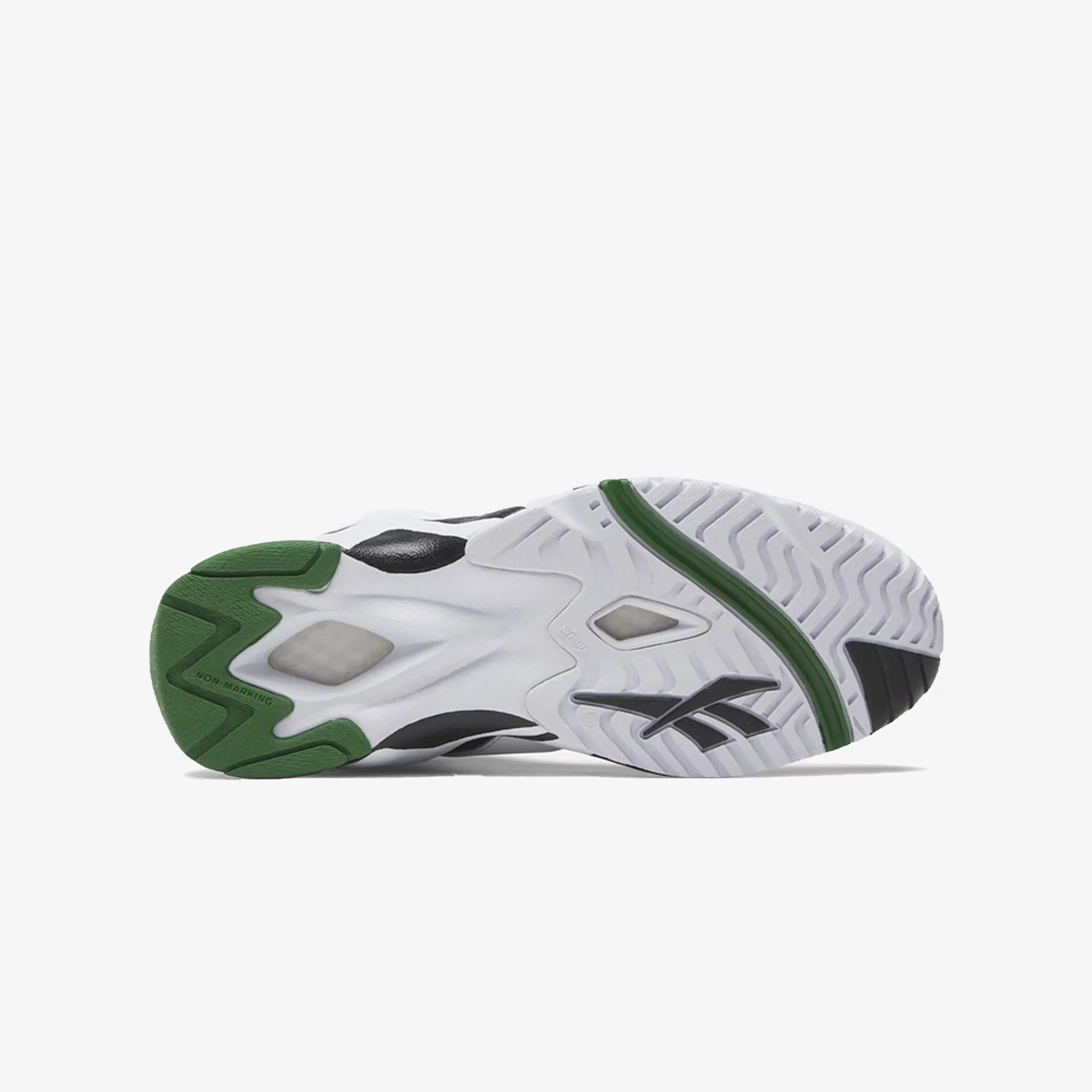 Reebok | HURRIKAZE II  { FTWR WHITE/CORE BLACK/GLEN GREEN