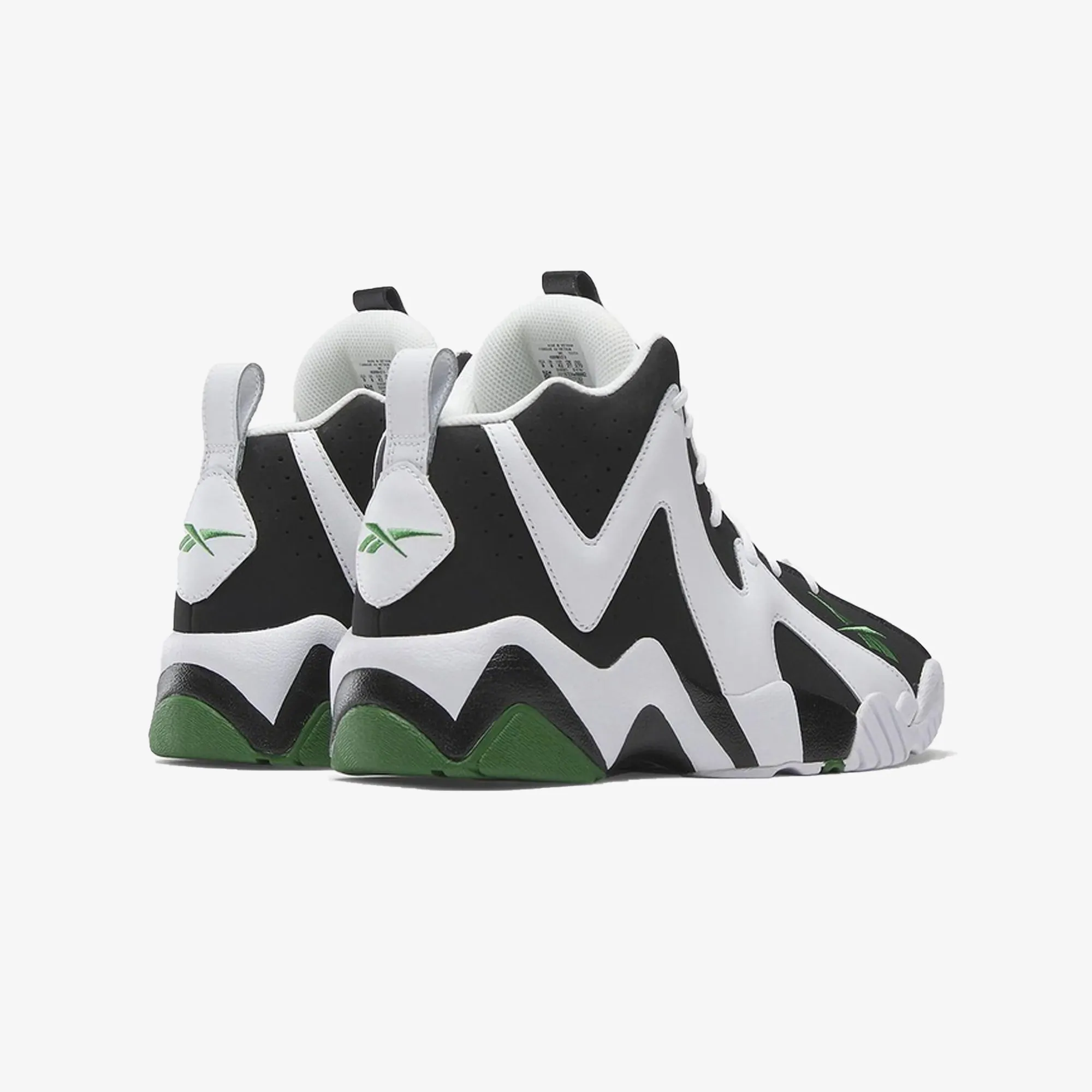 Reebok | HURRIKAZE II  { FTWR WHITE/CORE BLACK/GLEN GREEN
