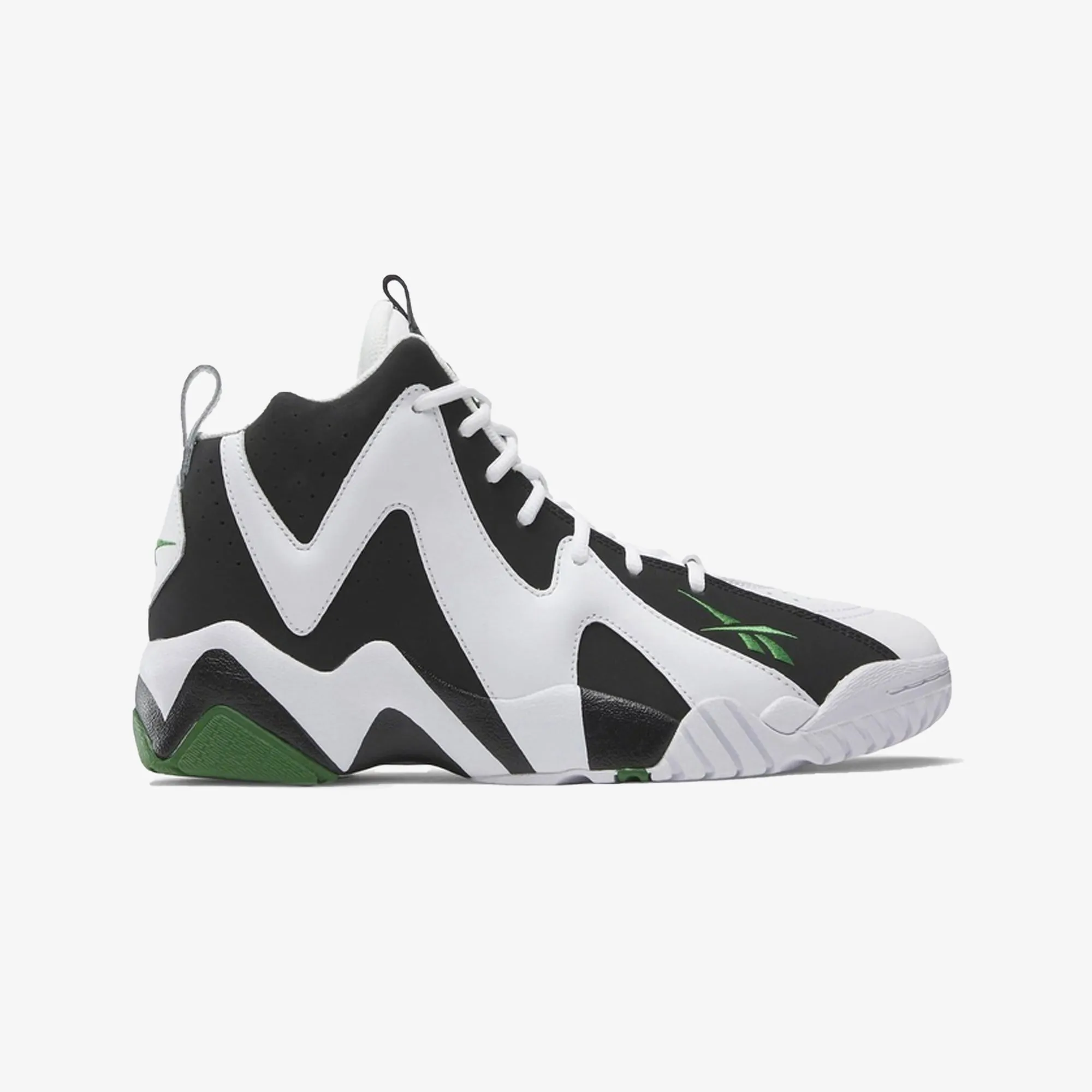 Reebok | HURRIKAZE II  { FTWR WHITE/CORE BLACK/GLEN GREEN