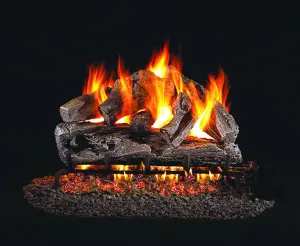 Rugged Oak Classic Gas Log Set