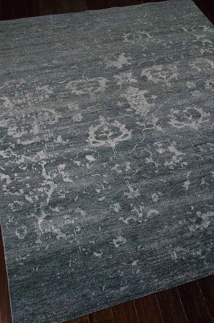 Silk Shadows SHA15 Blue/Stone Rug
