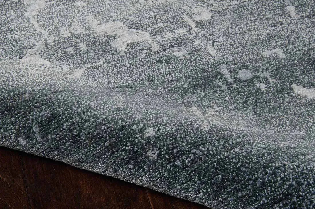 Silk Shadows SHA15 Blue/Stone Rug