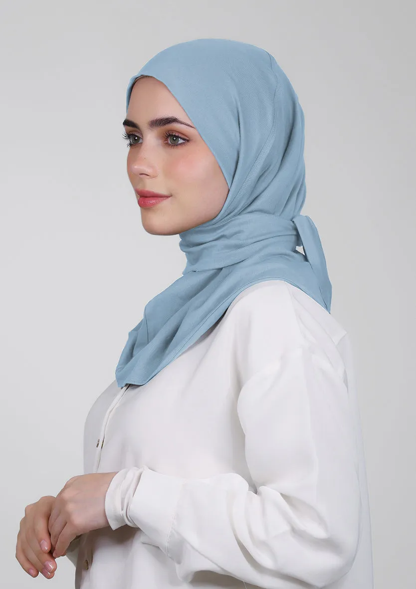 Snap Hijab-Plain Jersey Cotton