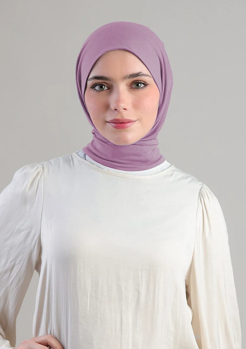 Snap Hijab-Plain Jersey Cotton