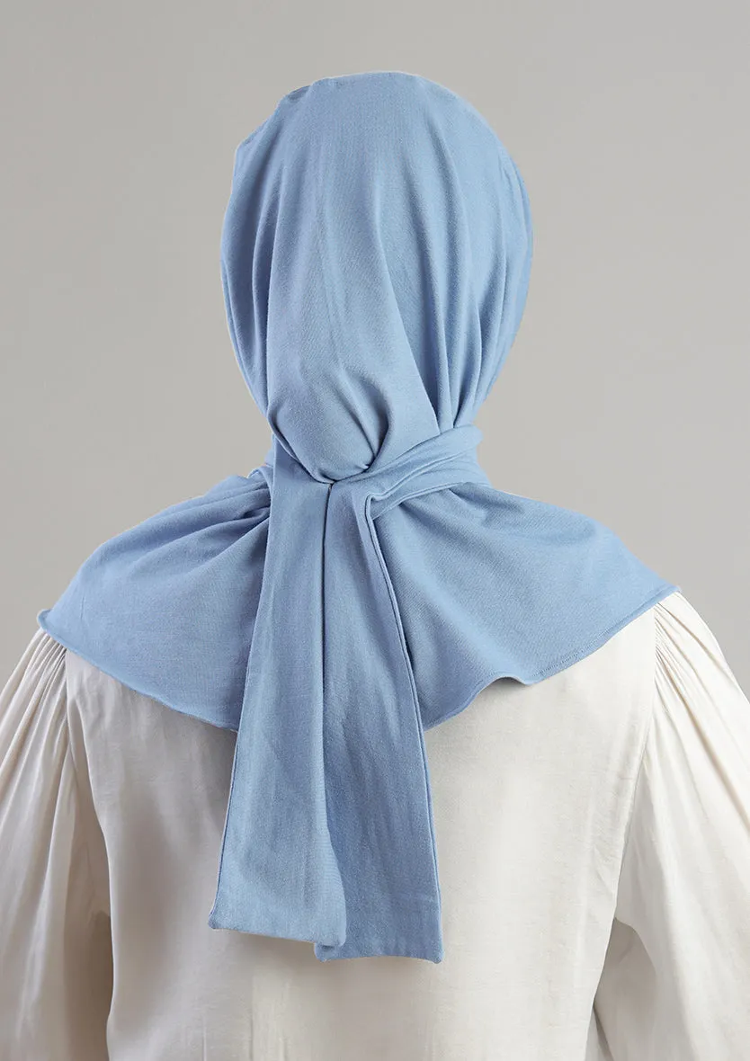 Snap Hijab-Plain Jersey Cotton