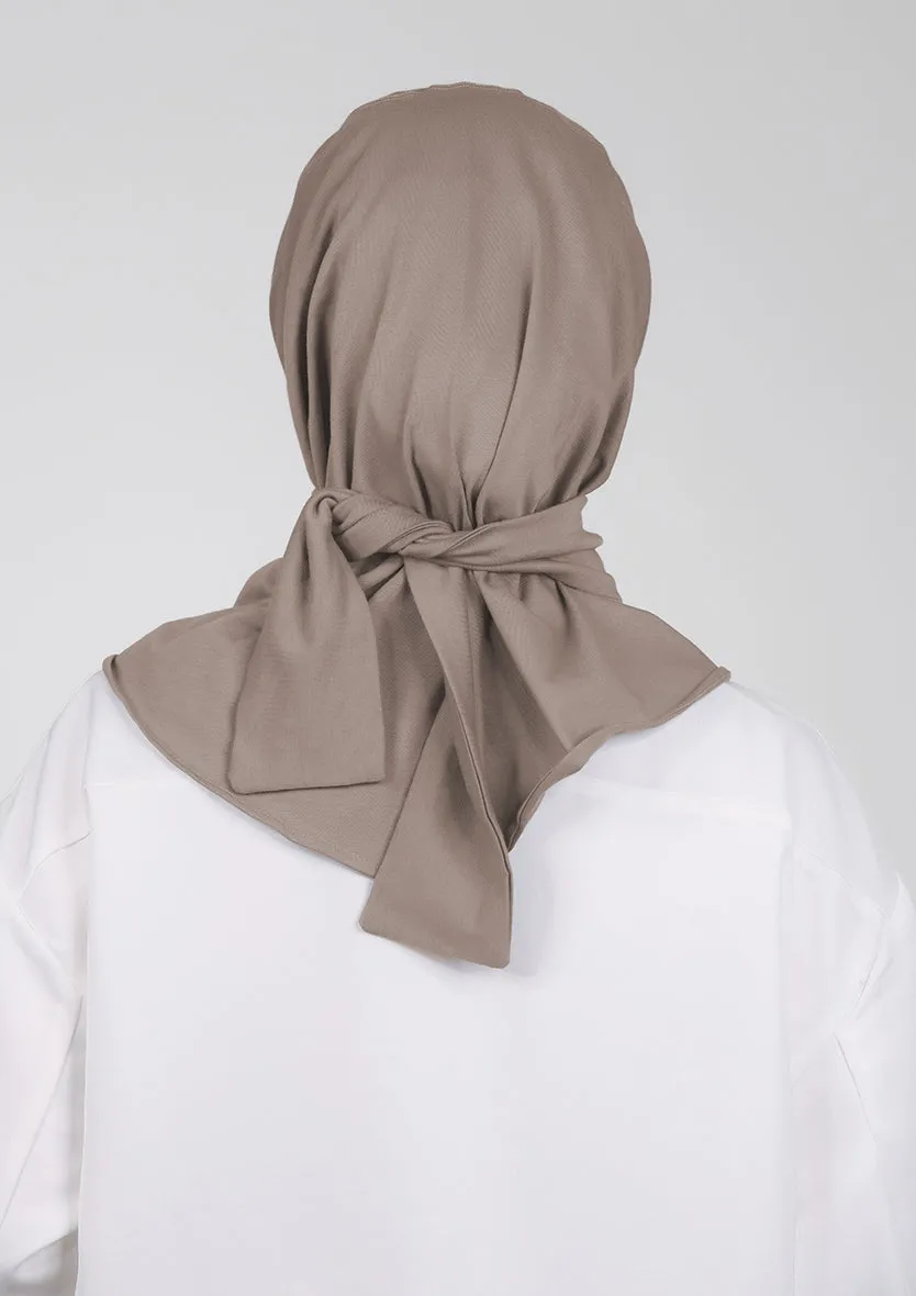 Snap Hijab-Plain Jersey Cotton