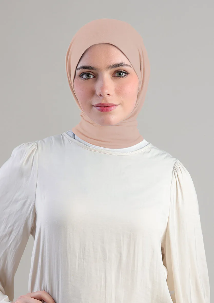 Snap Hijab-Plain Jersey Cotton