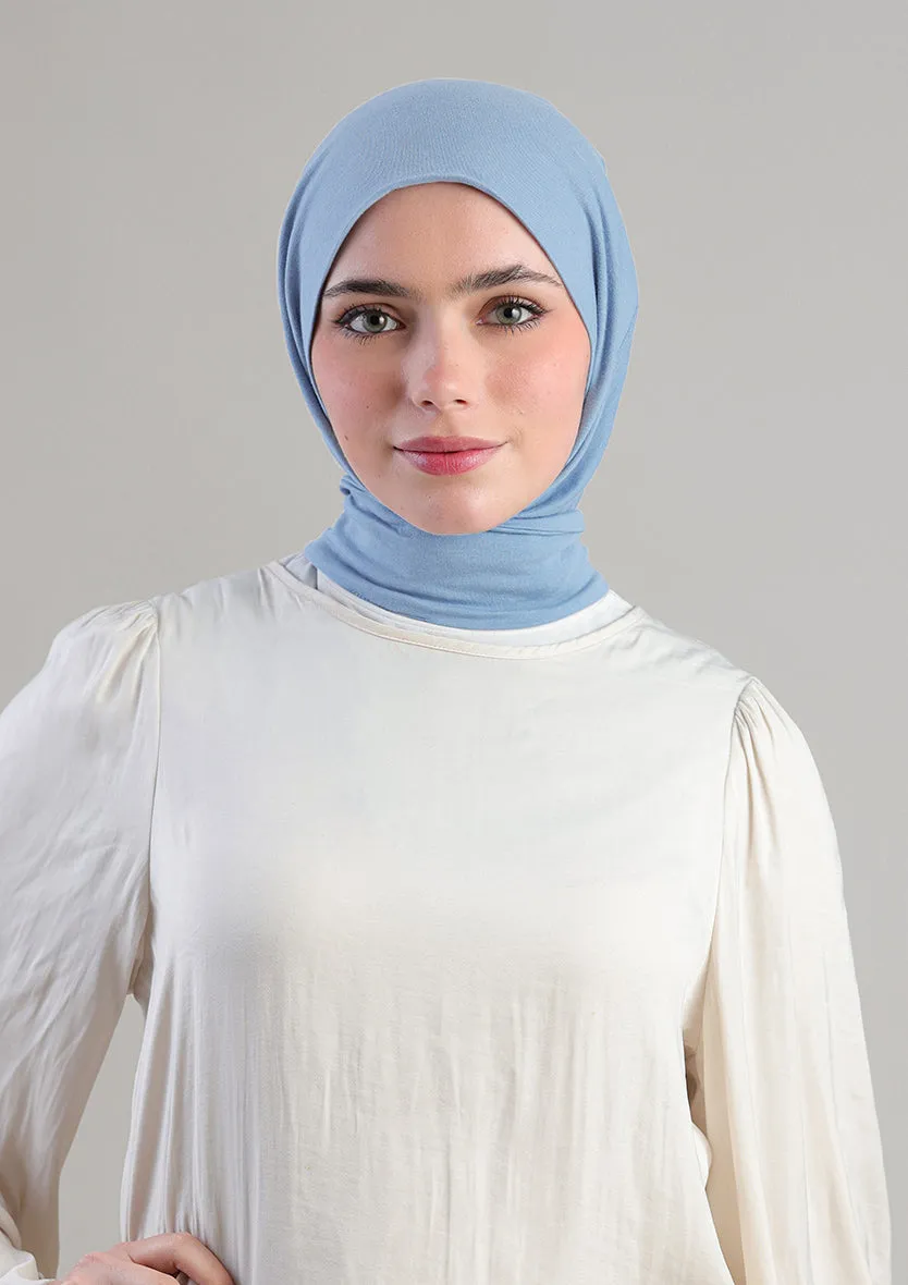 Snap Hijab-Plain Jersey Cotton