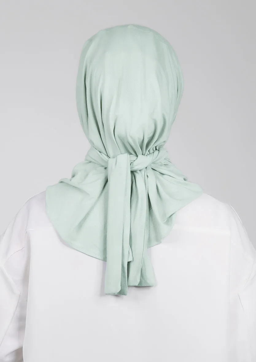 Snap Hijab-Plain Jersey Cotton