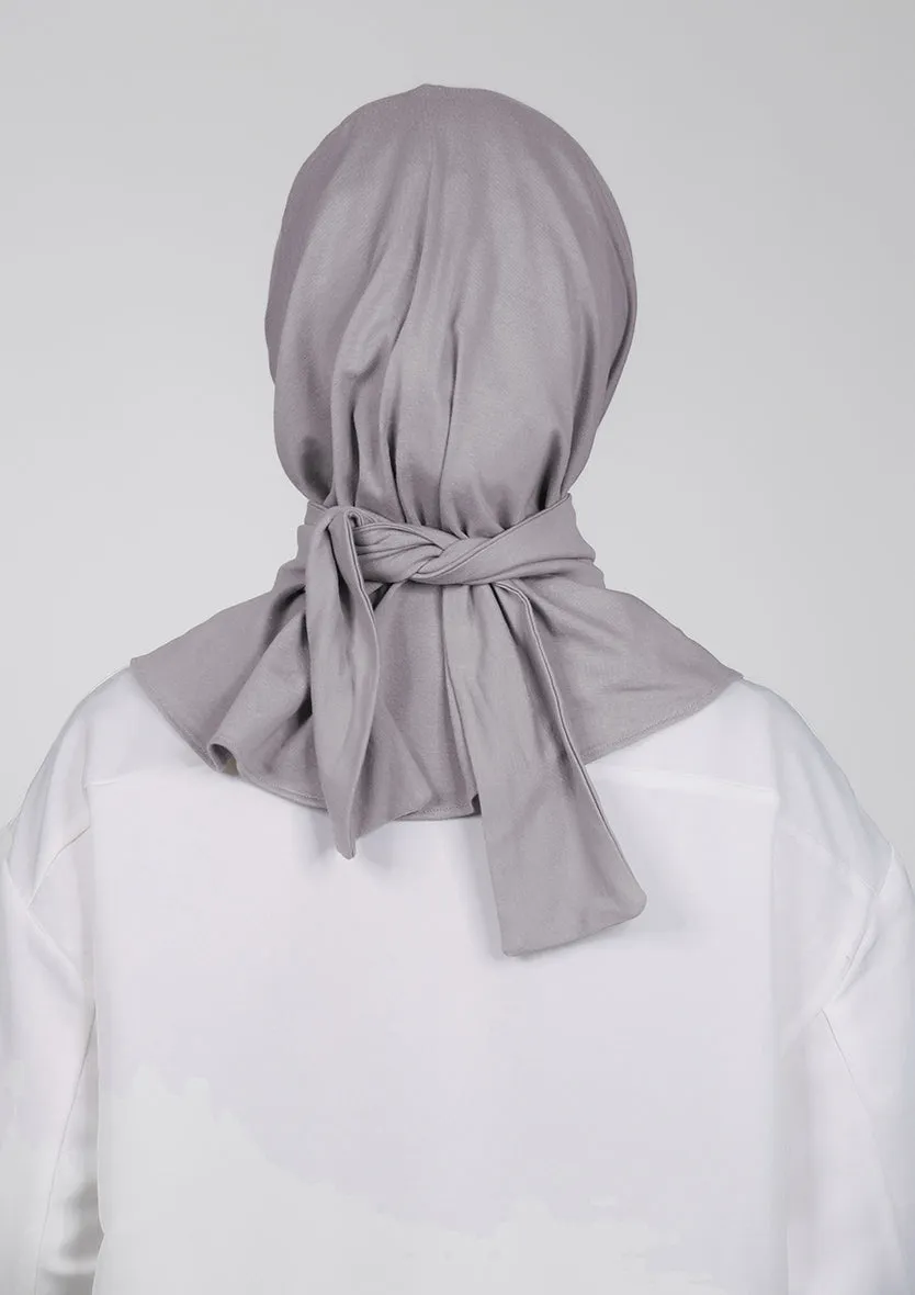 Snap Hijab-Plain Jersey Cotton